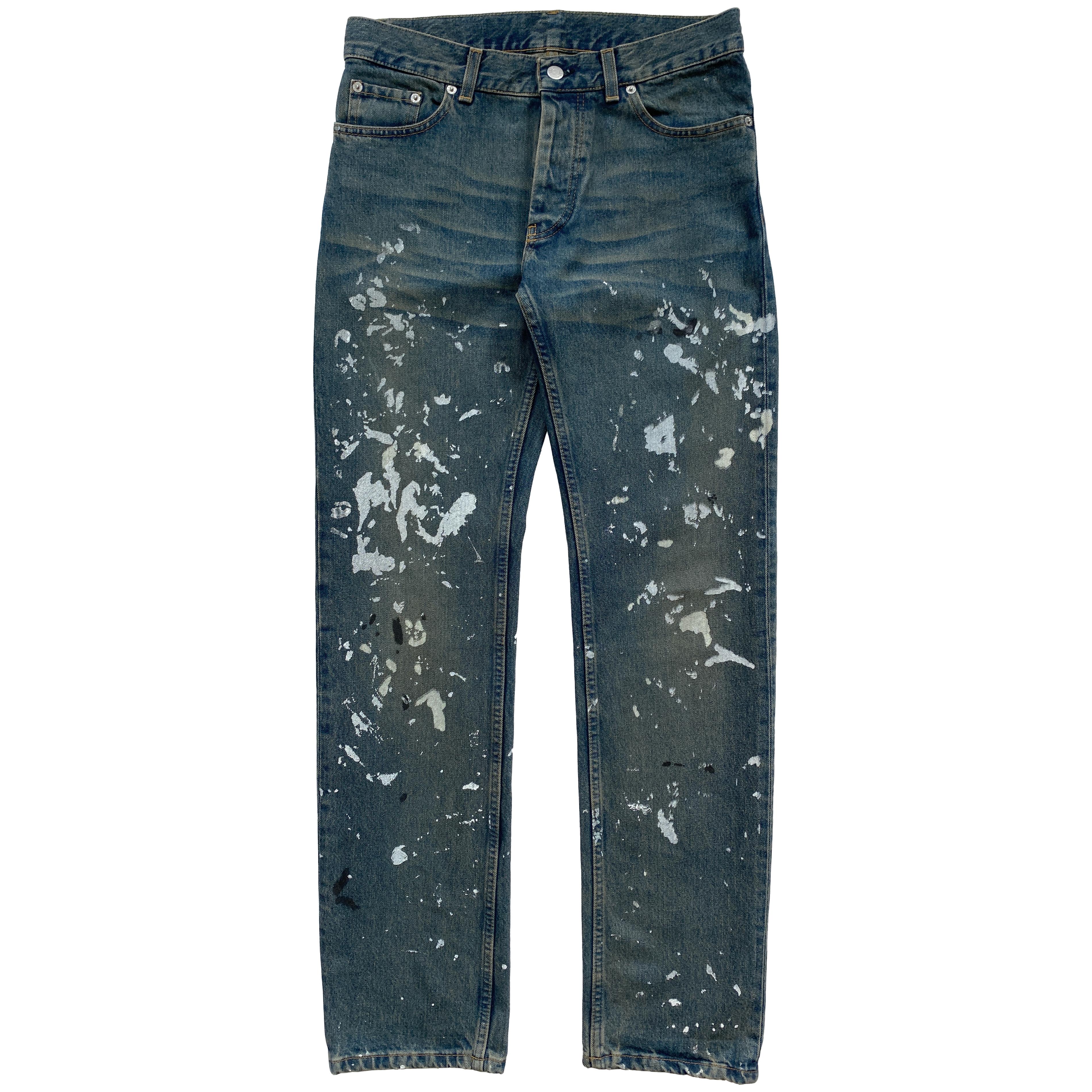 パンツ HELMUT LANG 1998 PAINTER JEAN 31 Helmut Lang, Spring 1998 Classic Painter Jeans - LA NAUSÉE