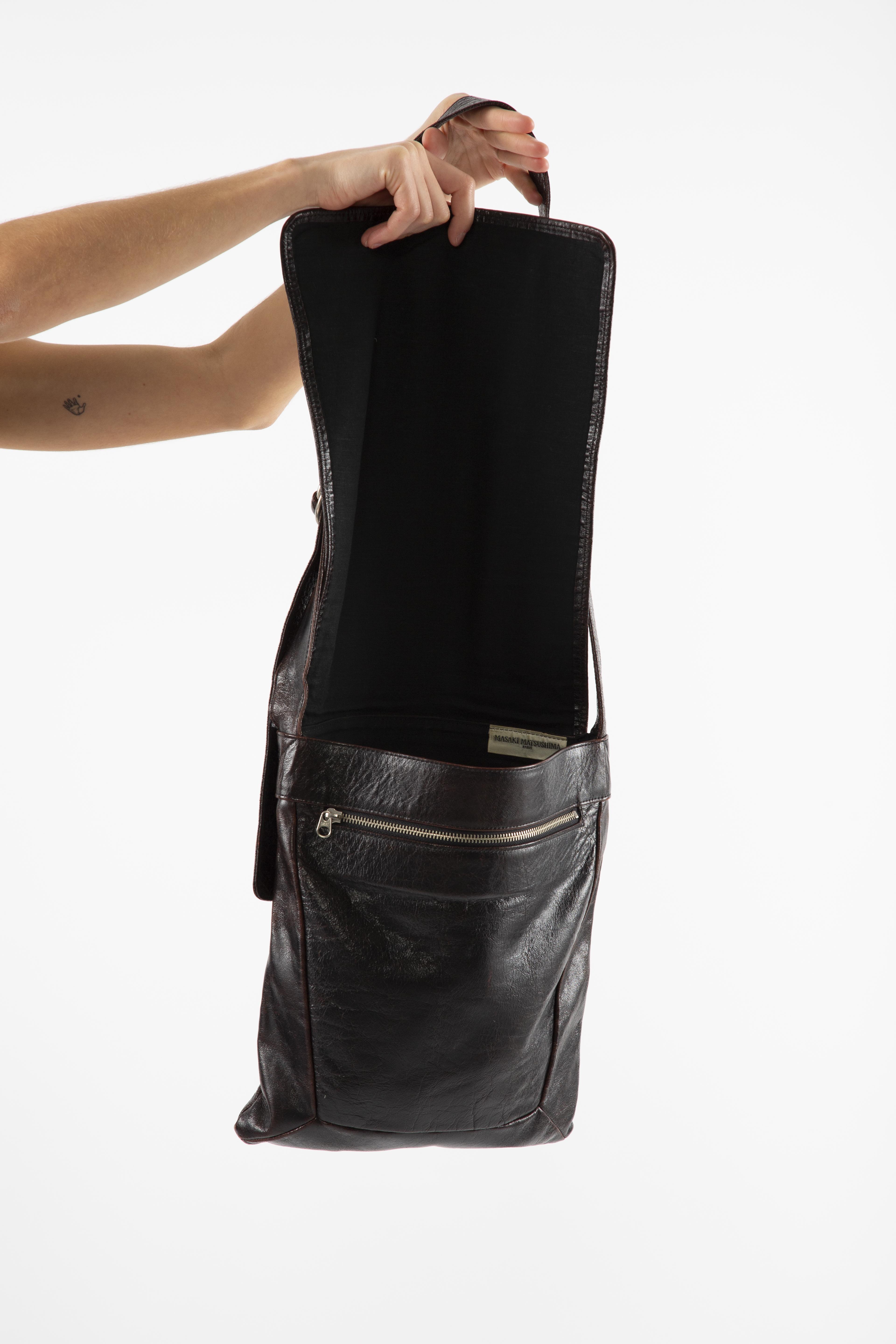 00s ギミックレザーバッグ archive グランジ opium 00s archive