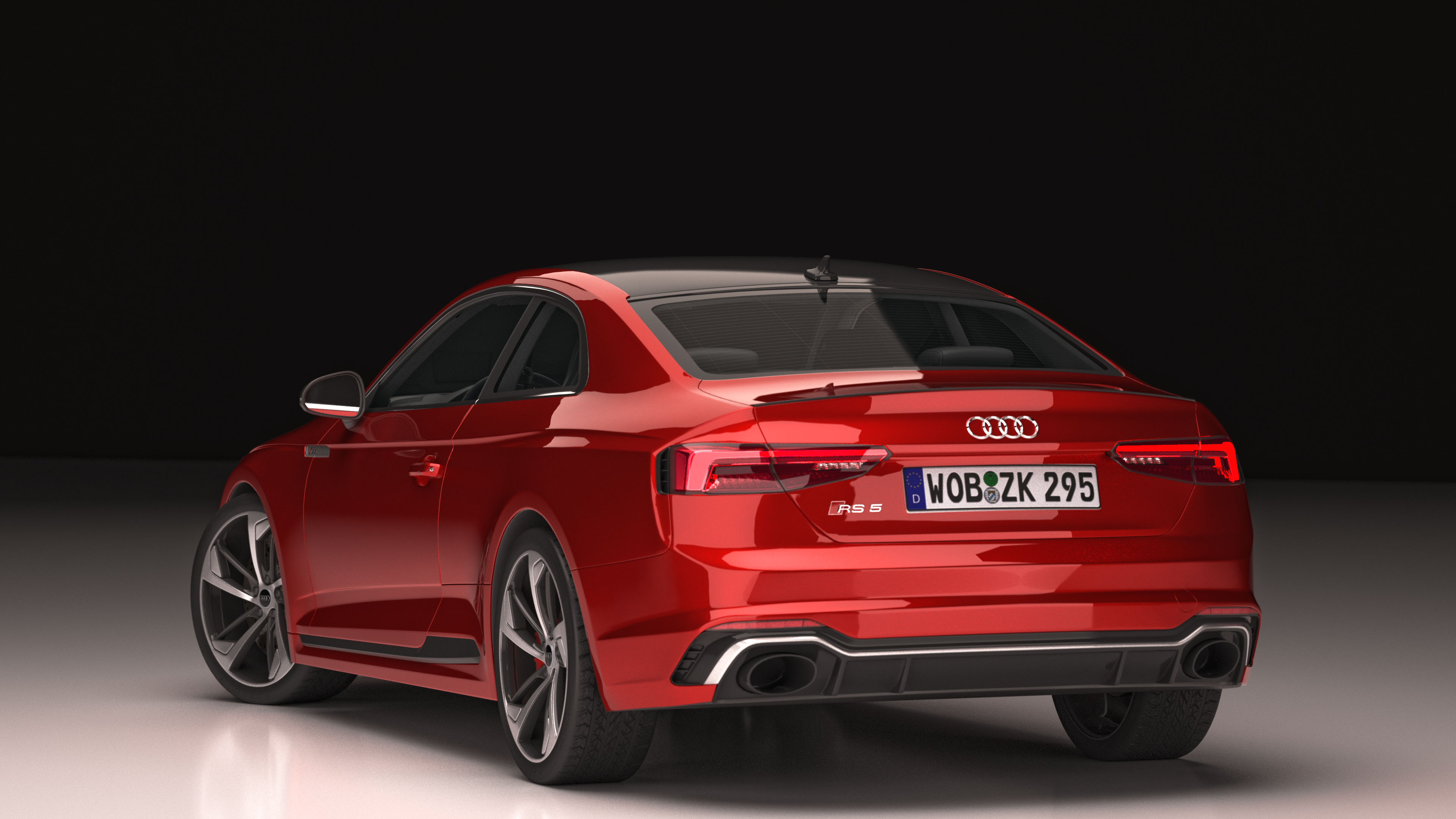 Audi Rs5 V Ray Lighting Brandonpray