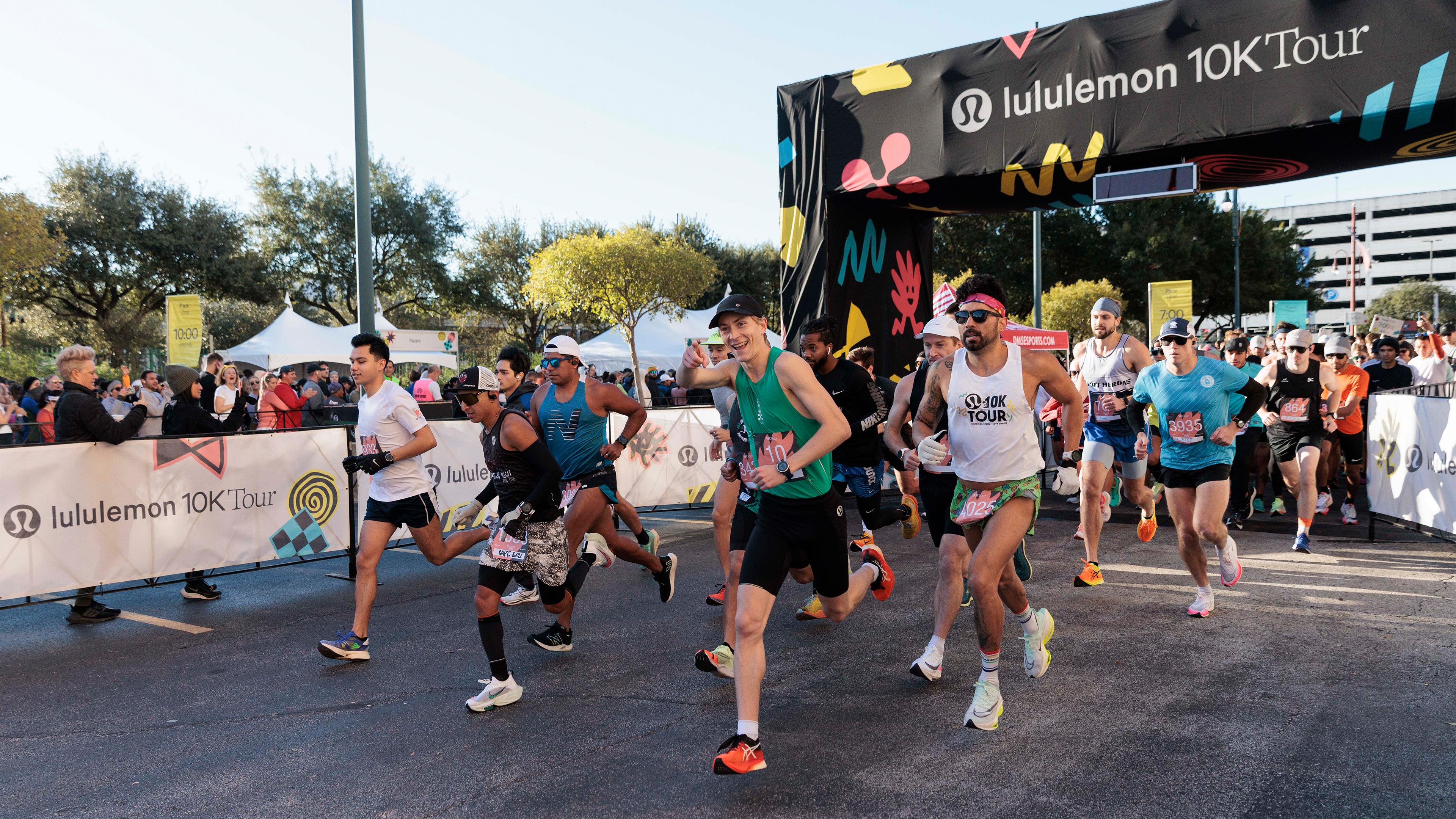 Atlanta runners start the party at the Lululemon 10k Tour - Running USA