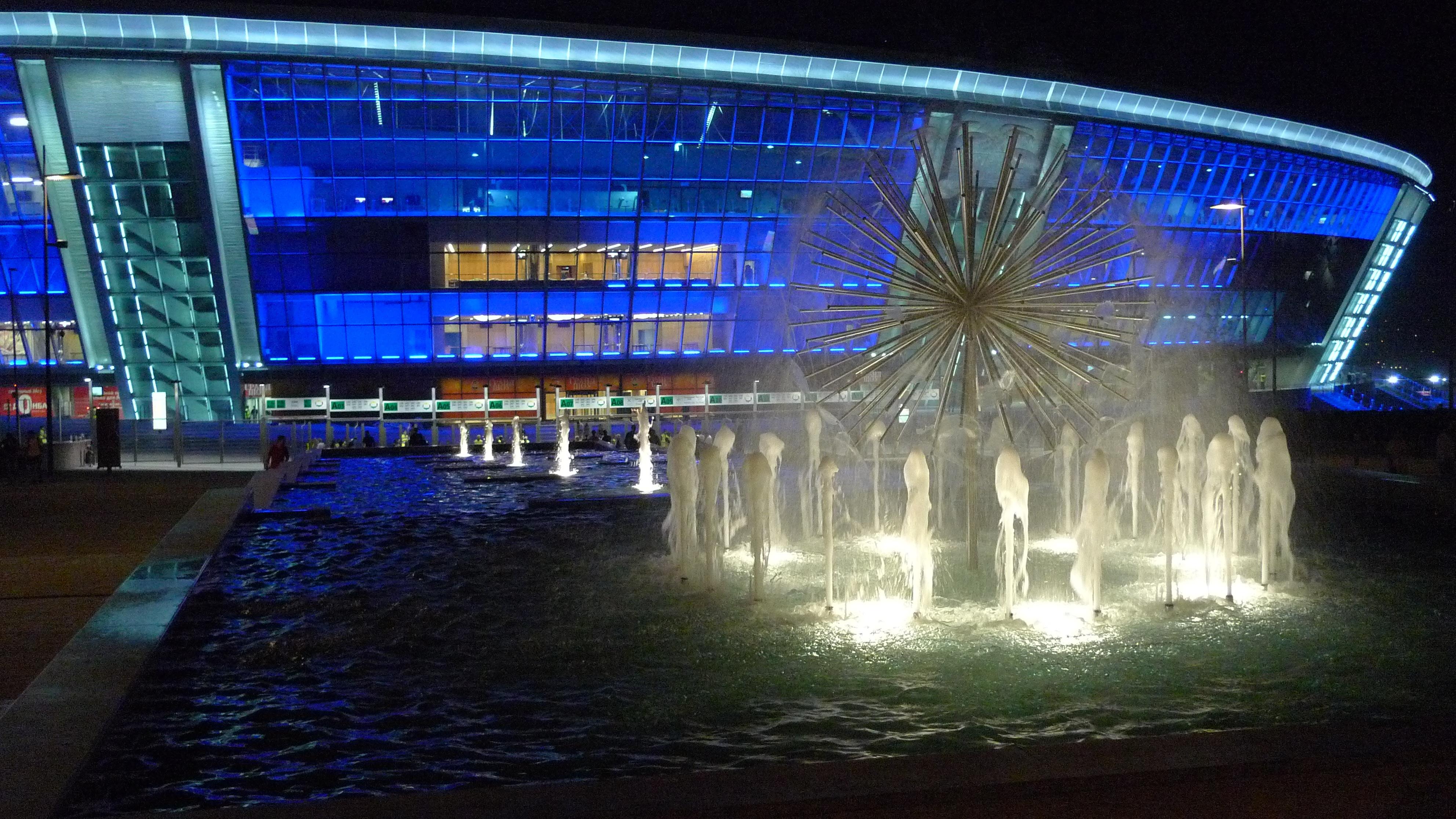 Stadionpark Donbassarena Donetsk Ukraine Fagus Seelemann Landschaftsarchitekten