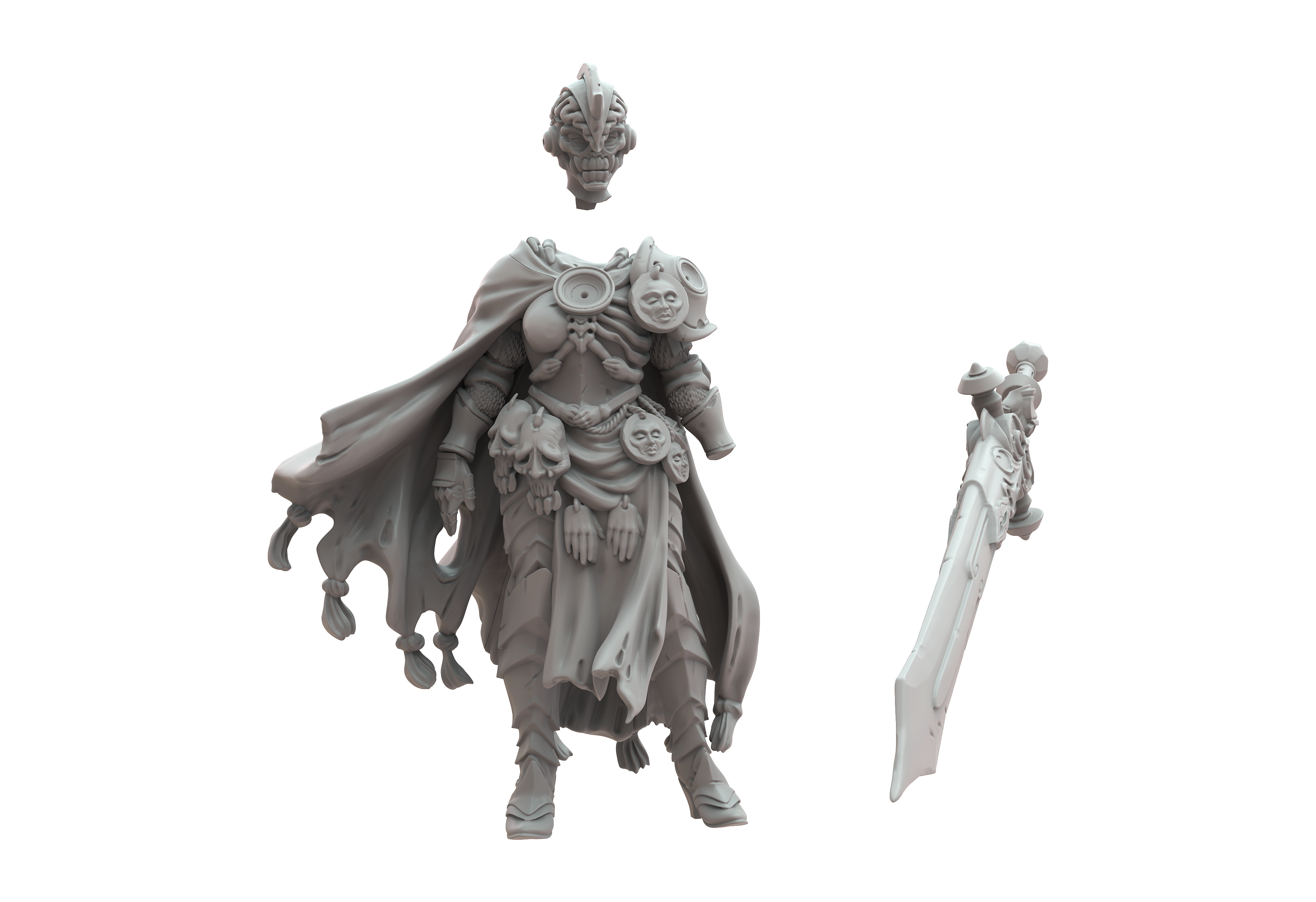 Armor Kit - Death Armor Female #1 - Kingdom Death - Build