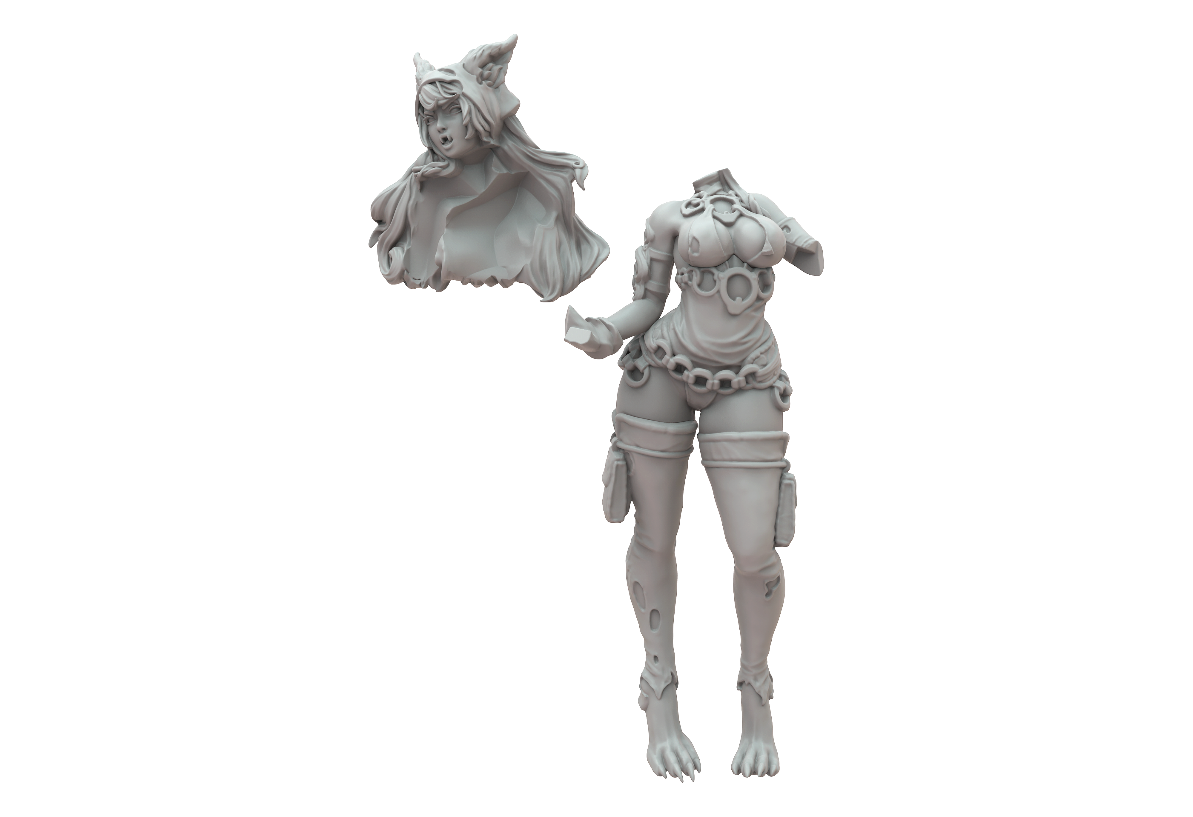 その他 Halloween Ringtail Vixen Kingdom Death Halloween Ringtail Vixen | Kingdom Death Collector