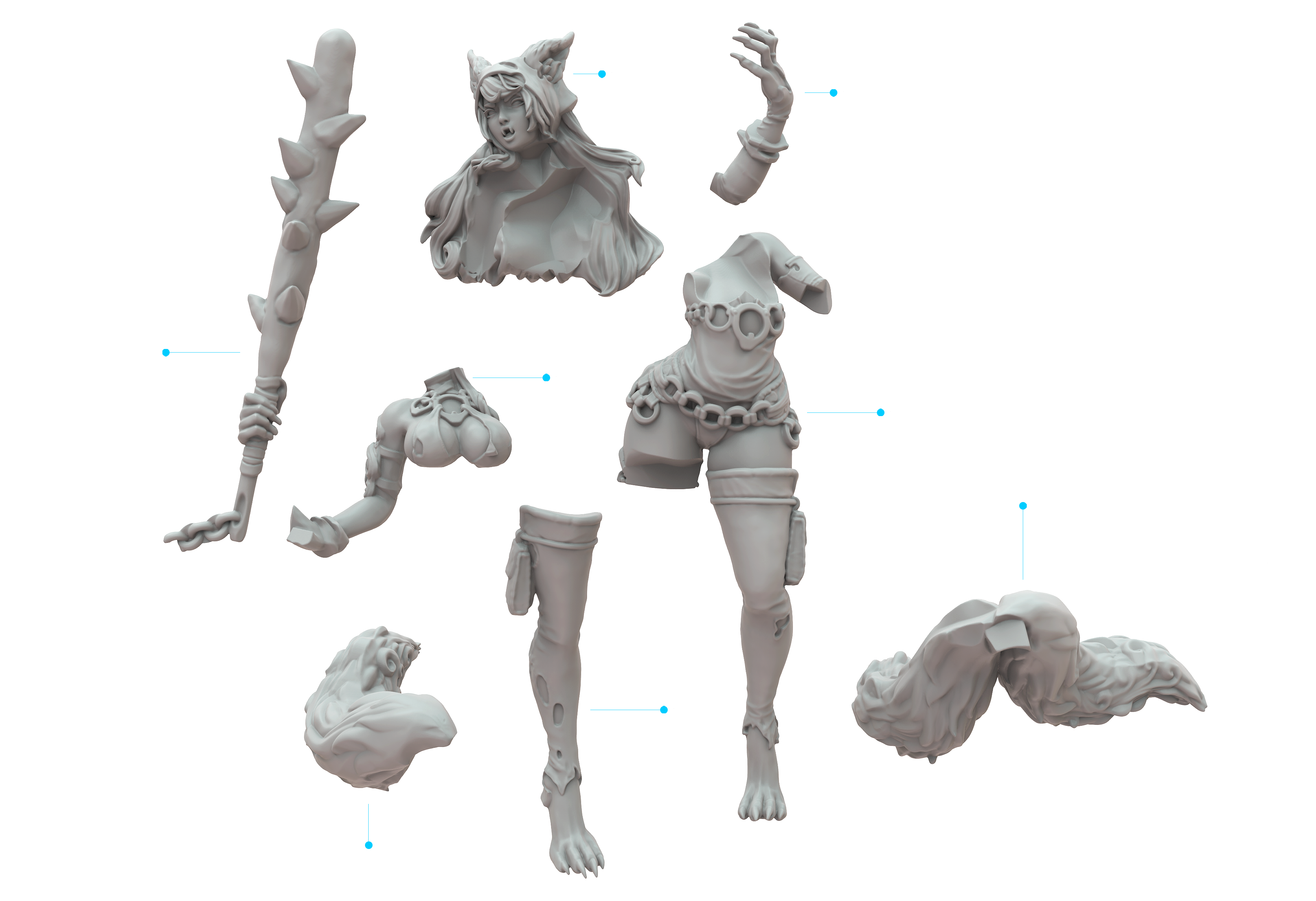 キングダムデス RINGTAIL VIXEN Ringtail Vixen – Kingdom Death