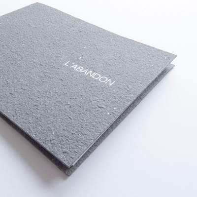 Artist book untittled L'Abandon by Sonia Reboul - livre d'artiste