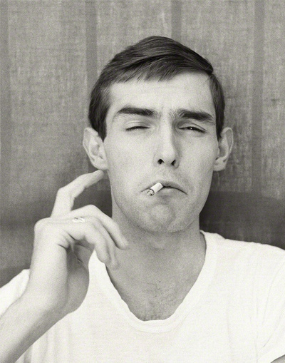 Self-Portrait Smoking, 1958