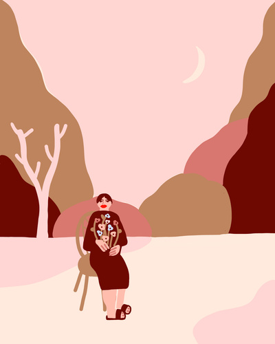 December - Digital Drawing