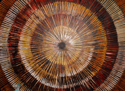 One of the thirty artworks at the YSMA selected to be part of the '30 ways to tell a story' narrative art project, 2021.
