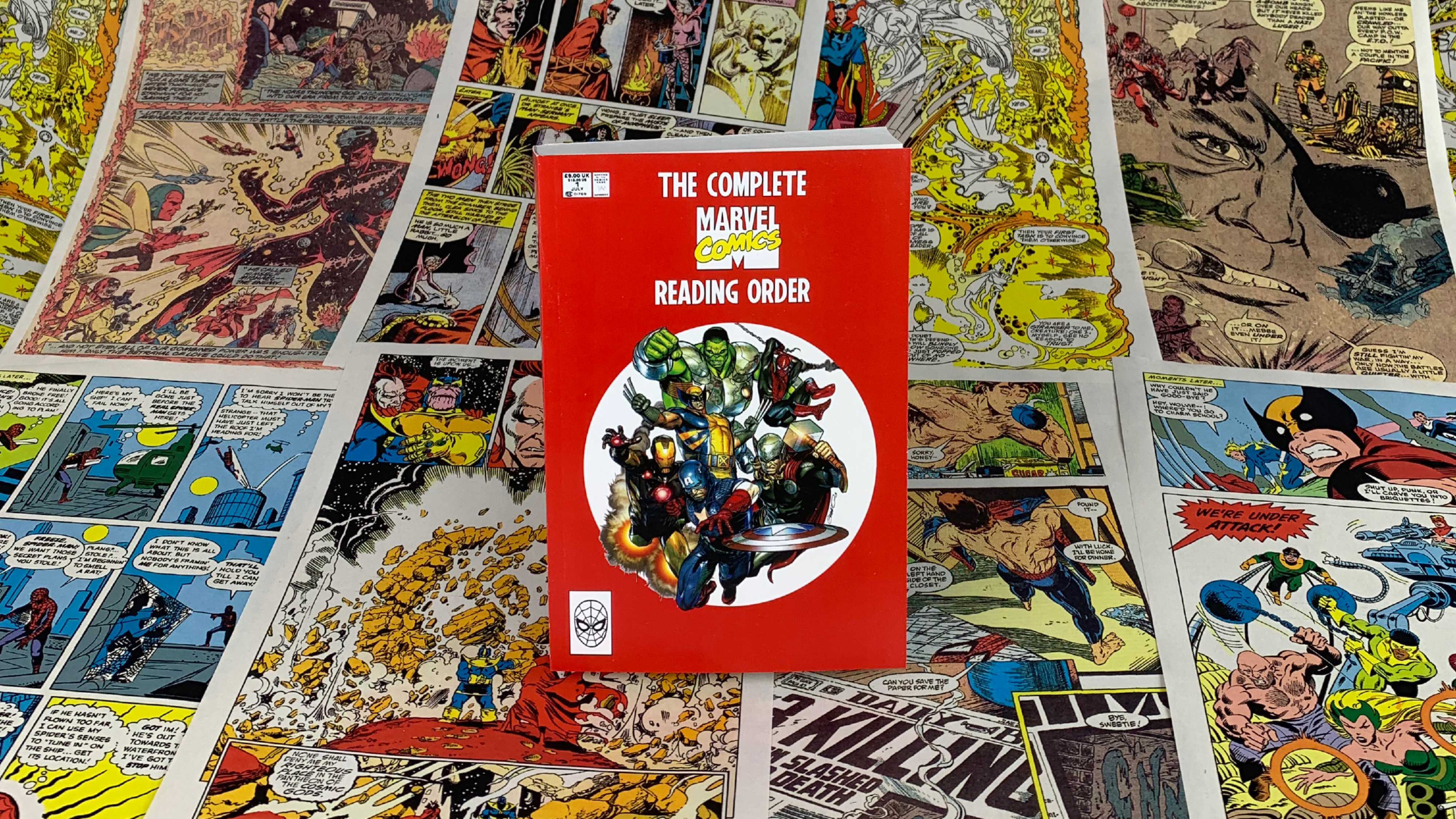 calcio Emular salir The Complete Marvel Comics Reading Order - Joseph Shrimpton Portfolio