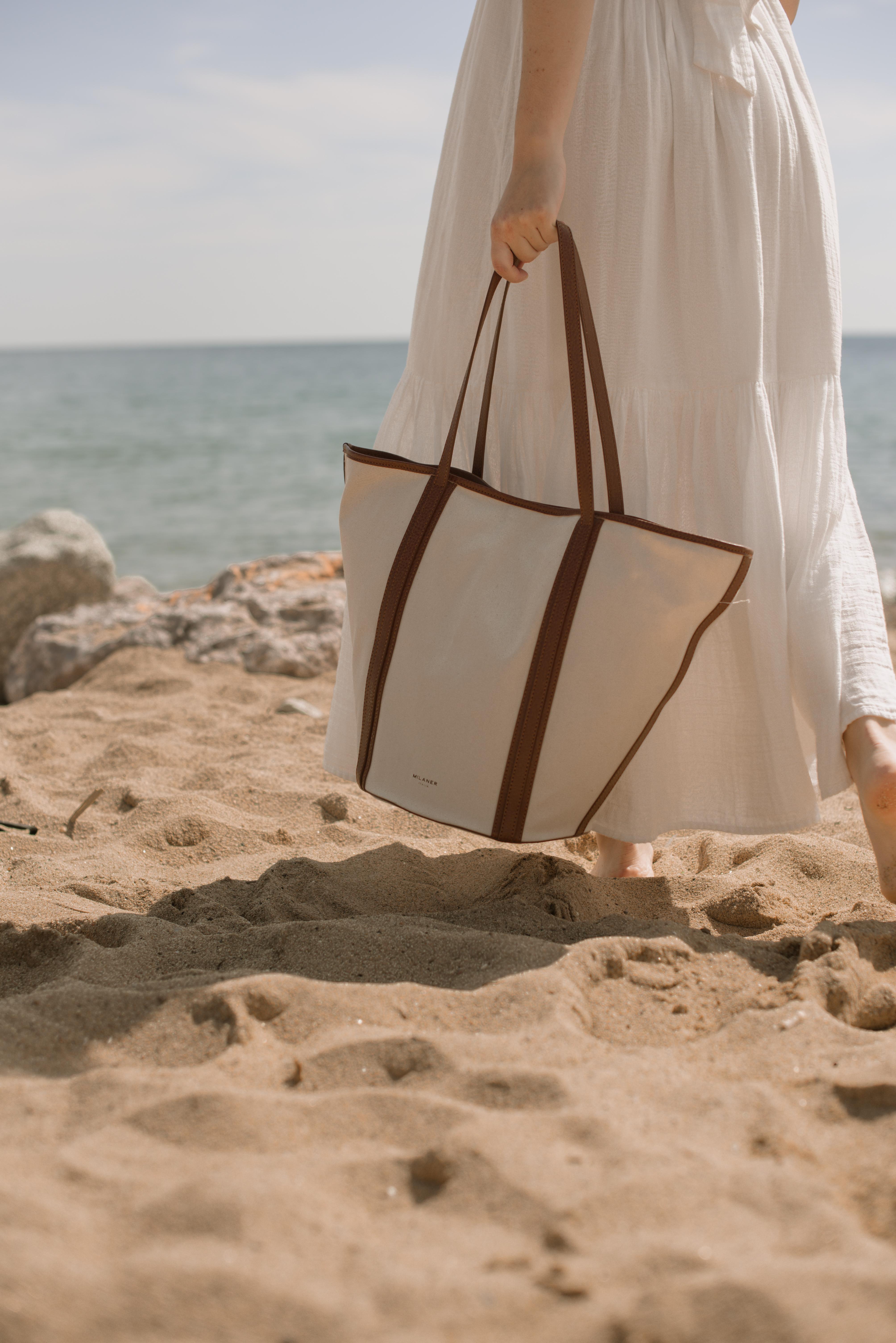 Canvas clearance bucket tote