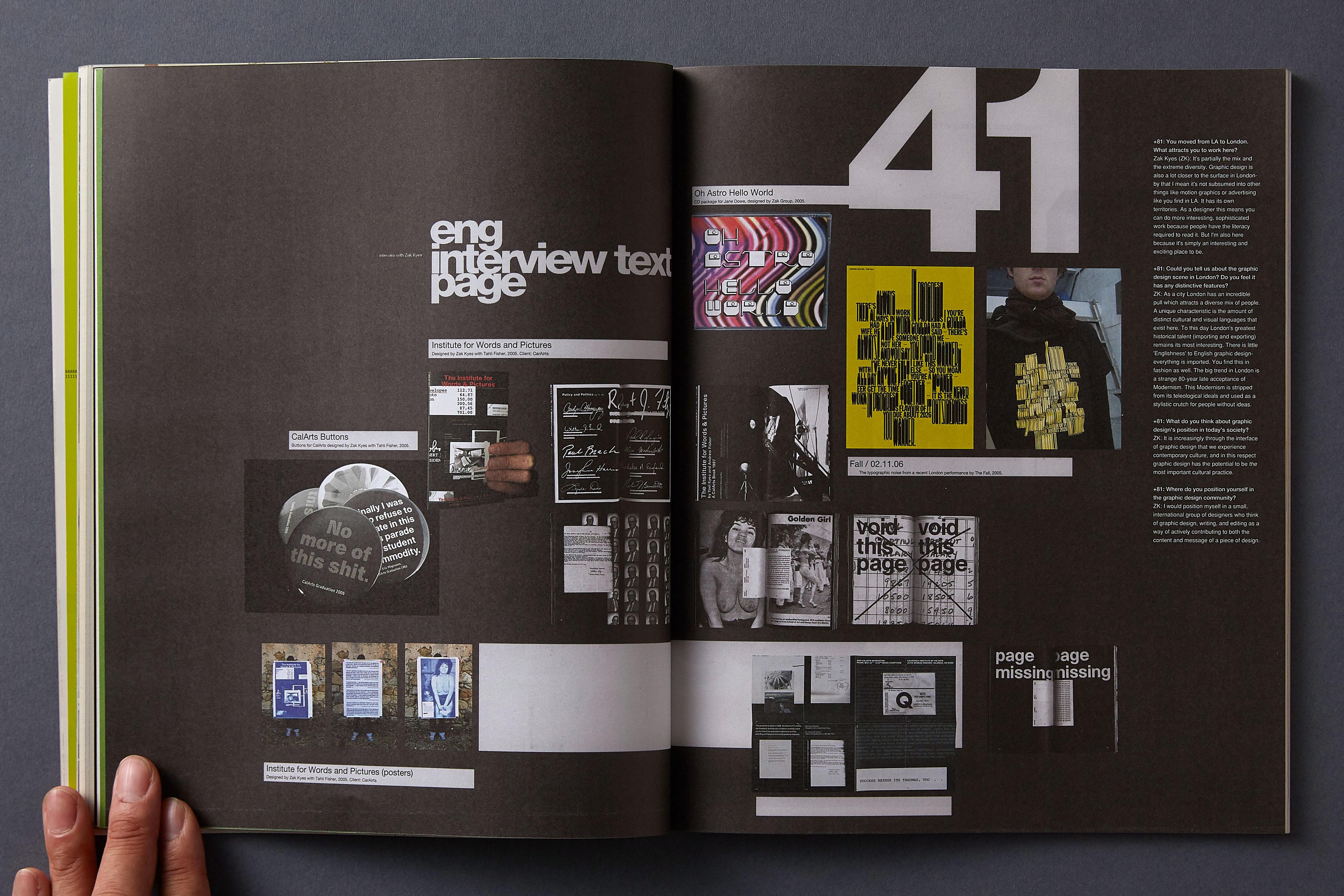 81: Vol.32—Graphics the World Over (Magazine, 2006) - Kamikene