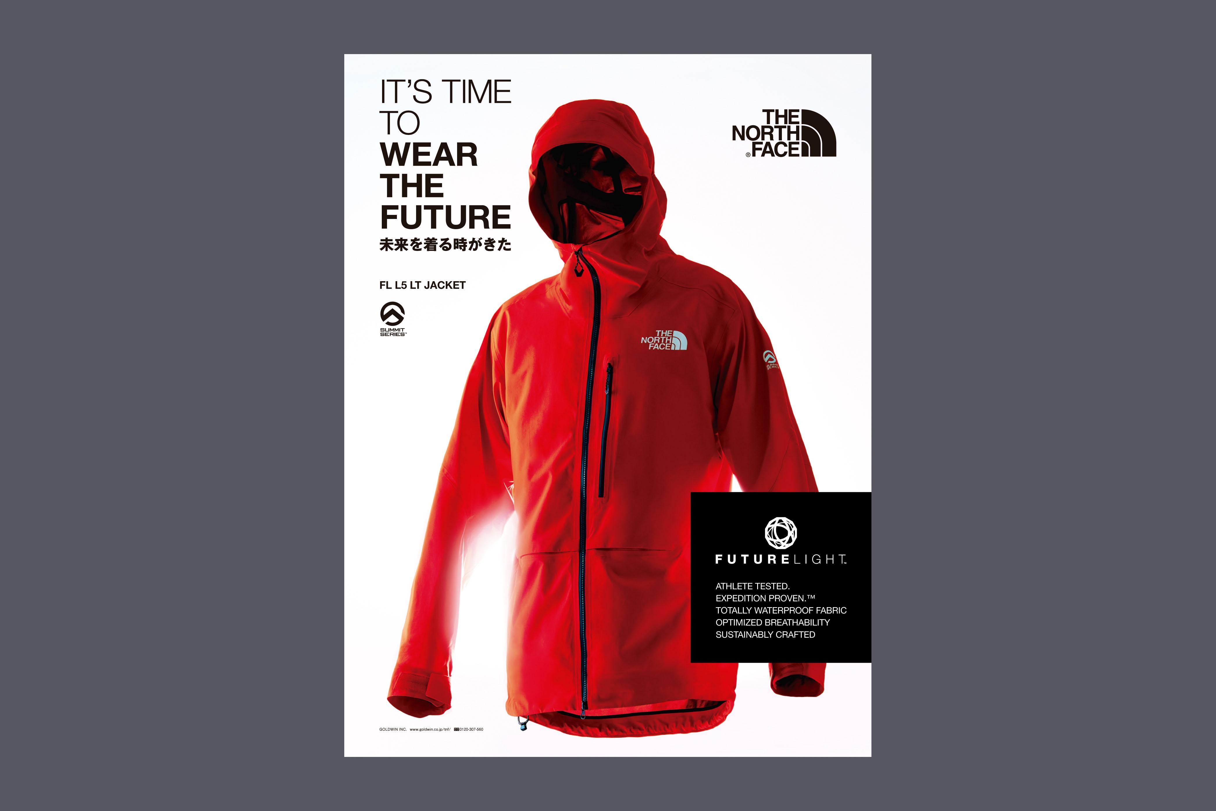 The North Face Futuelight FL L5 LT Jacket Advertisement 2019 Kamikene