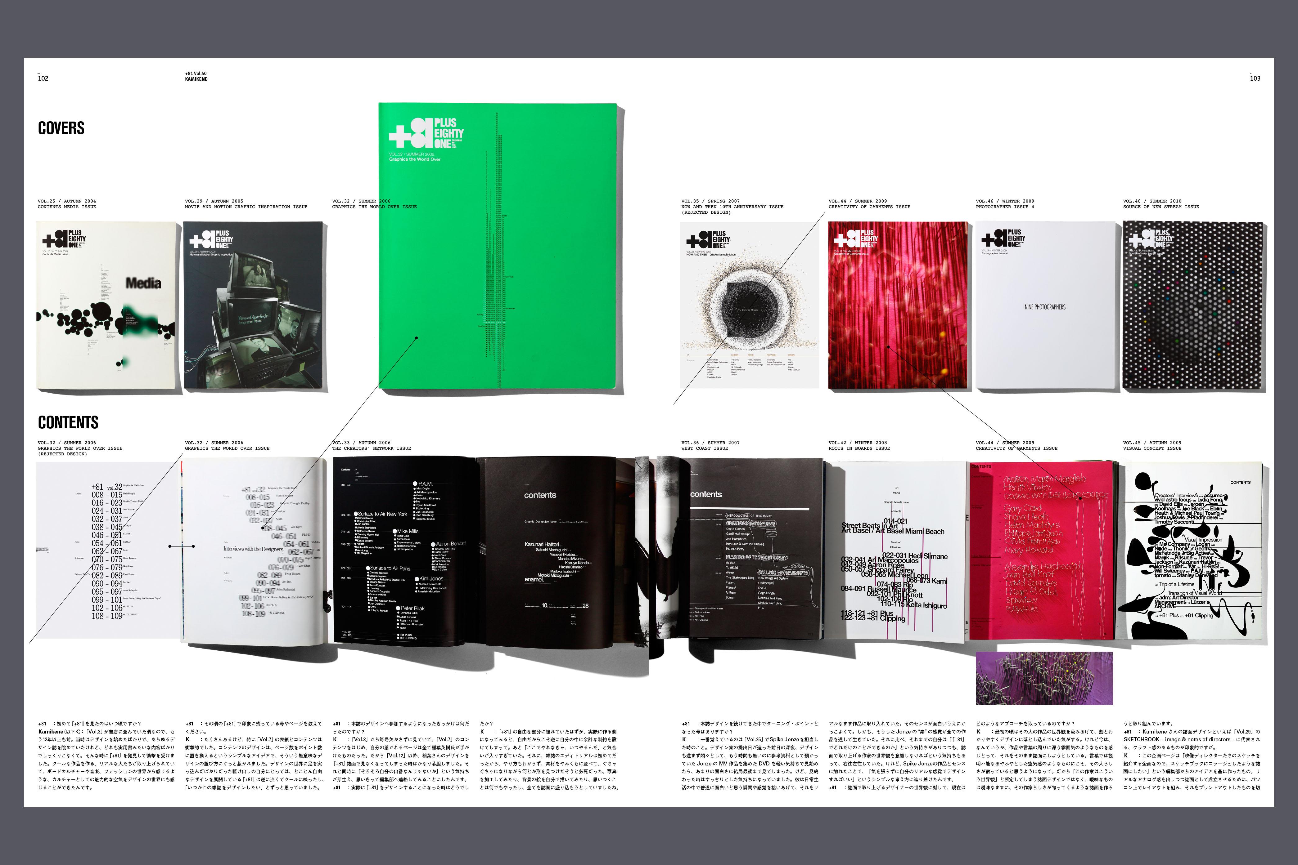 81: Vol.50—Designers' Thoughts issue (Magazine, 2010) - Kamikene