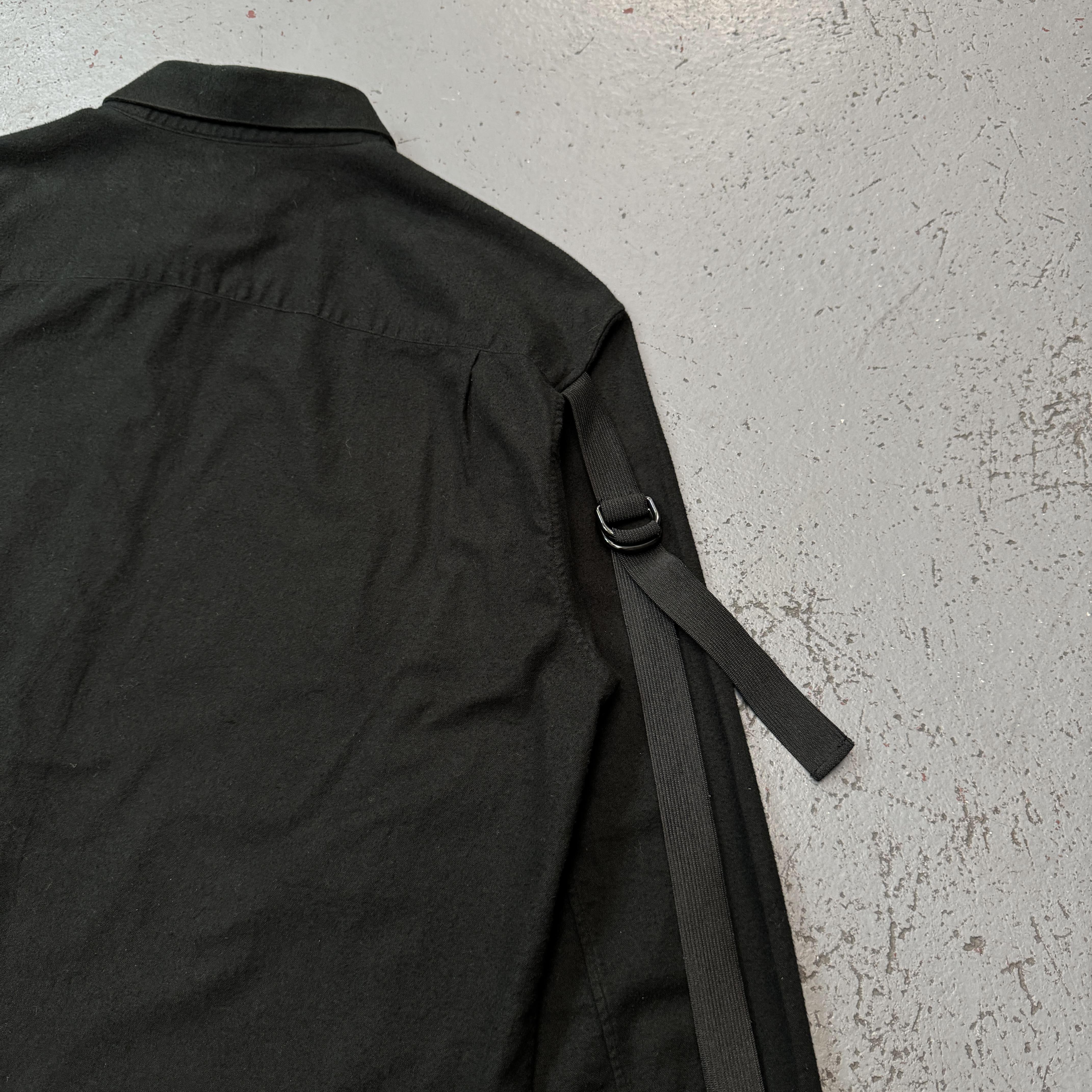 Helmut Lang, A/W 2003 Brushed Cotton Bondage Shirt - LA NAUSÉE