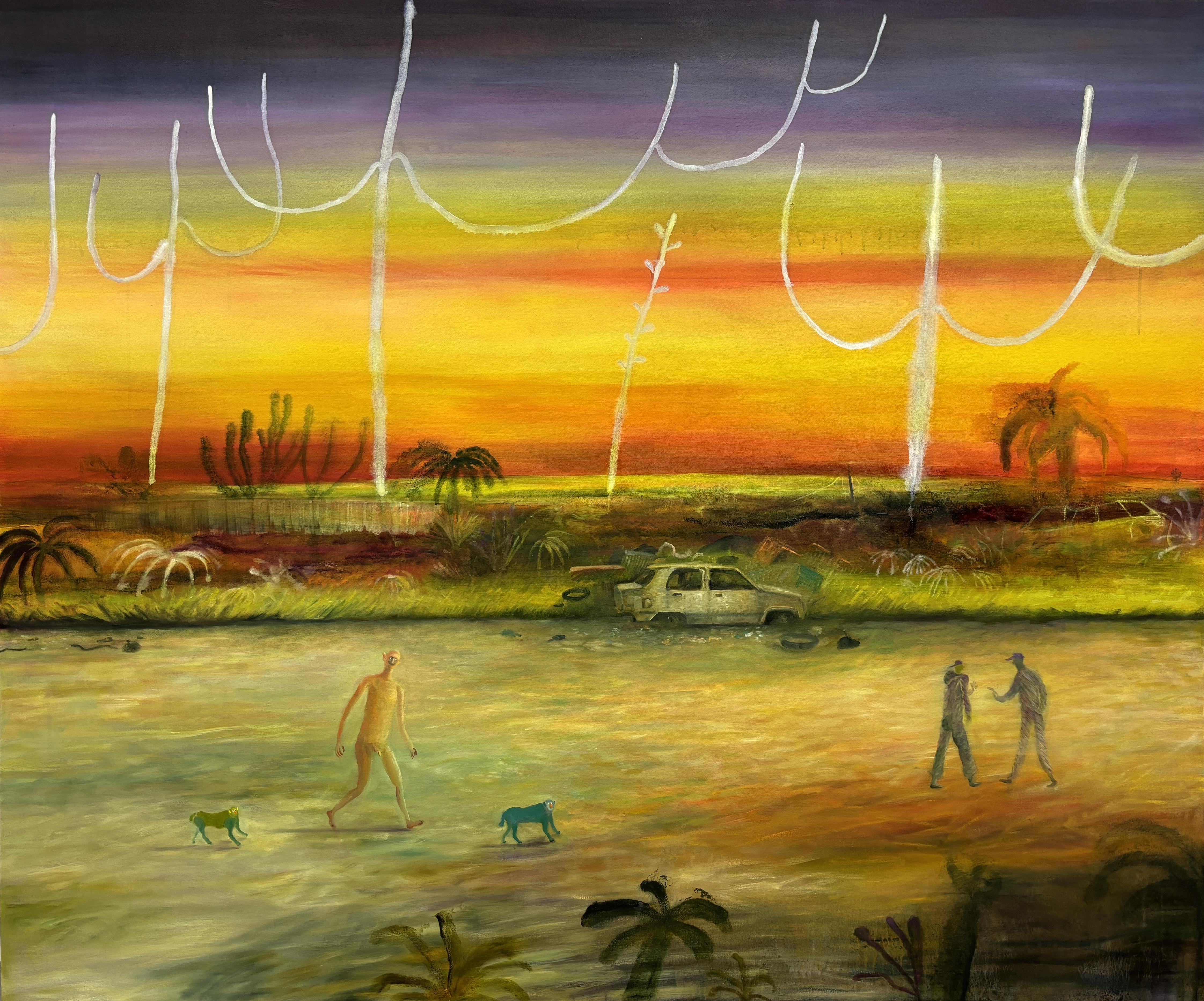 T KARASAWA やきもの散歩道　絵画 徳力富吉郎による浮世絵「Mt Koya in Kishu Province - 紀州高野山」