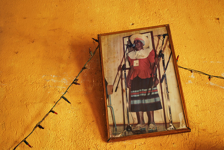 Portrait of Graciela Salgado Valdés. First photo of this project. It was made in 2009 without knowing it would become a project.