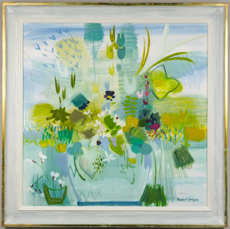 Abstract spring flowers
