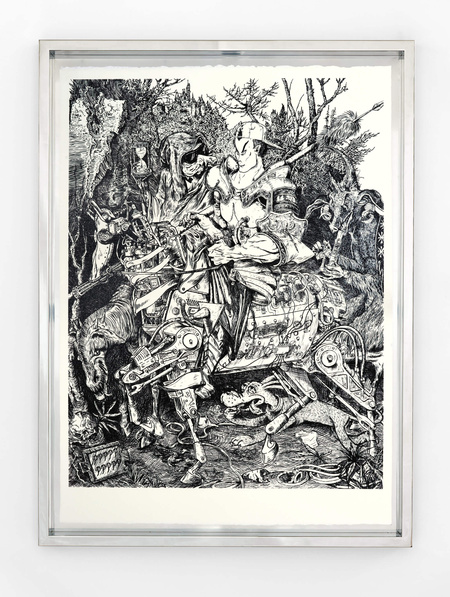 Me Death And The Devil (print)