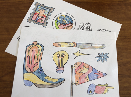 MID-STUDY / coloring book