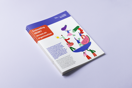 A health-focused illustration for NHS Lothian (The Lines Between)