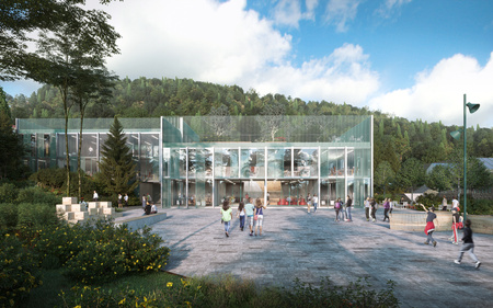 School in Veneto / M studio + Rebel Base