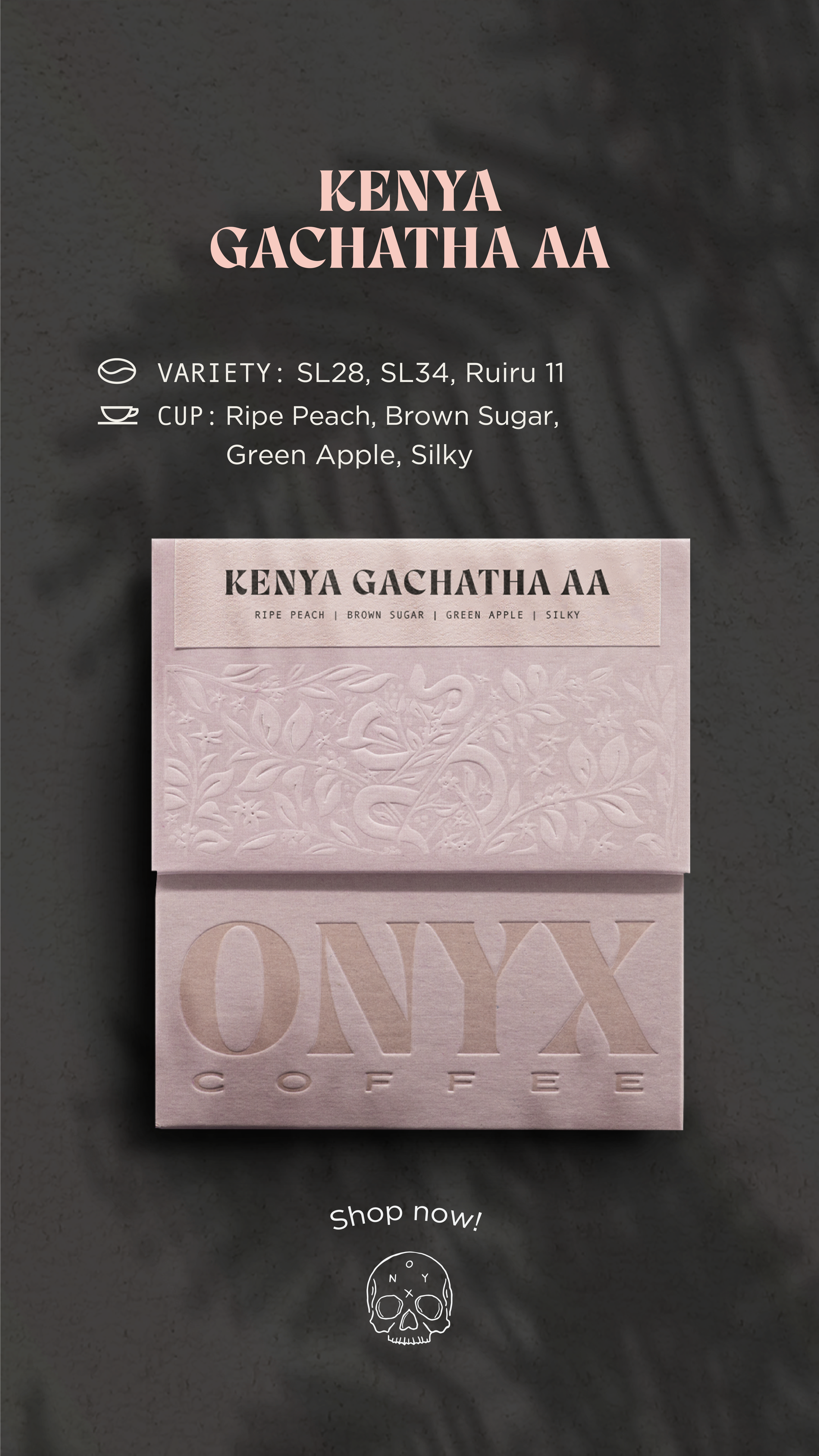 whatsCTpulling : Kenya Gachatha OT-19 from Onyx Coffee Lab