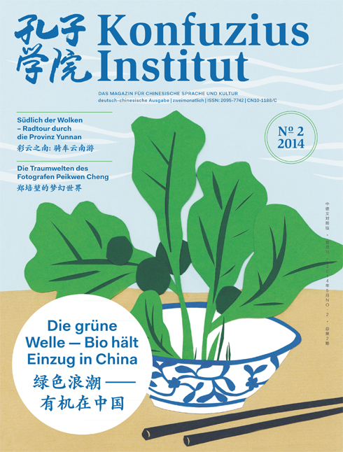 Illustration/Infografik Fahrräder für die Broschüre des Konfuziusinstitutes