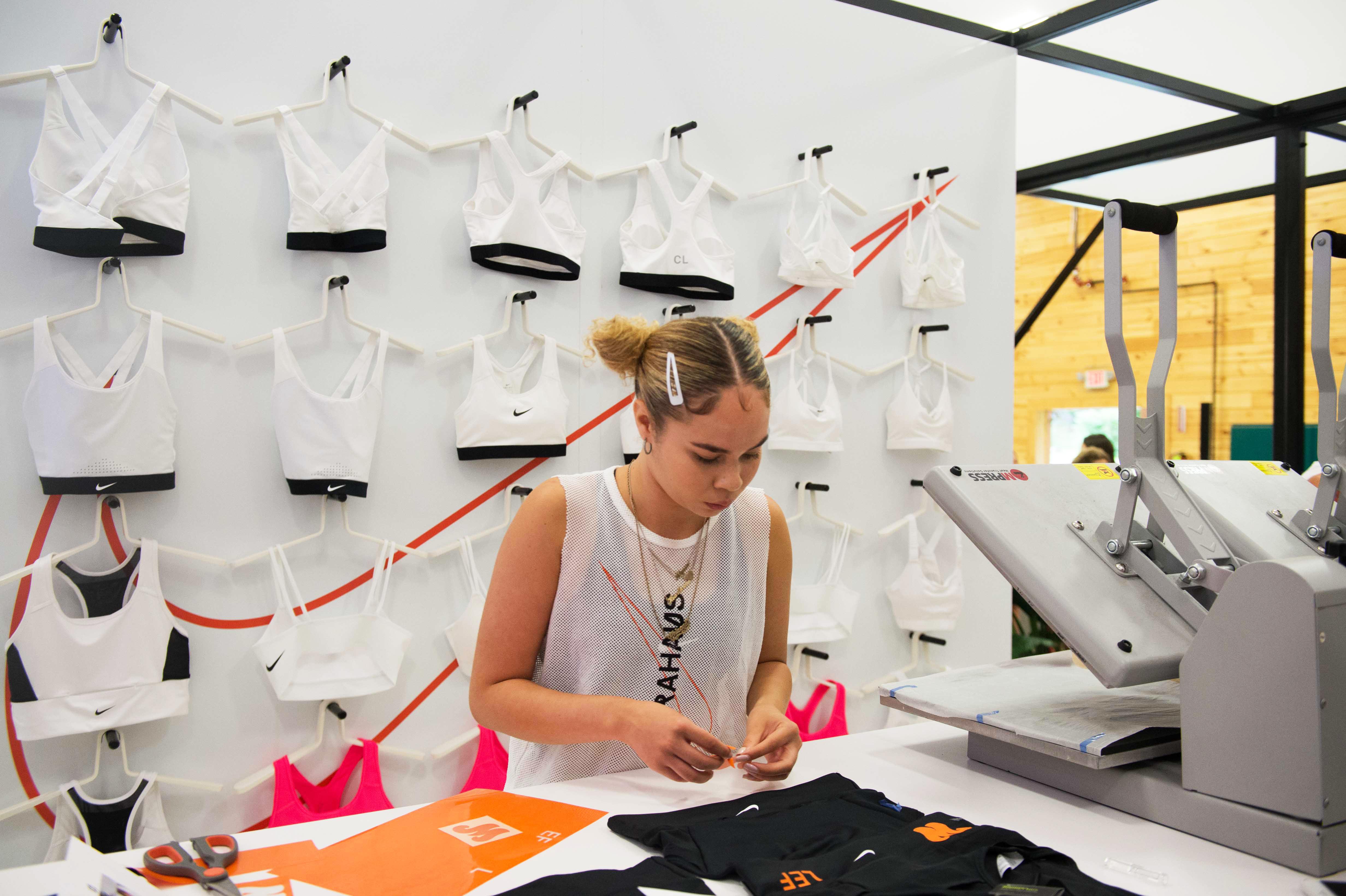 Nike LA on X: Introducing the Brahaus at Just Do It HQ. Join @nikewomen  for a special bra fitting and customization experience. Meet with a Nike bra  expert, pick the right bra