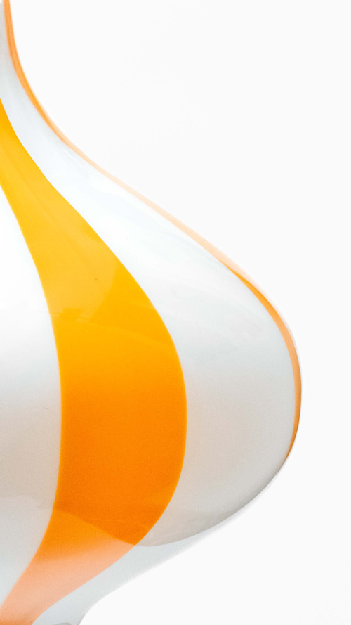 1950s cipolla pendant lamp Massimo vignelli for venini Murano glass 