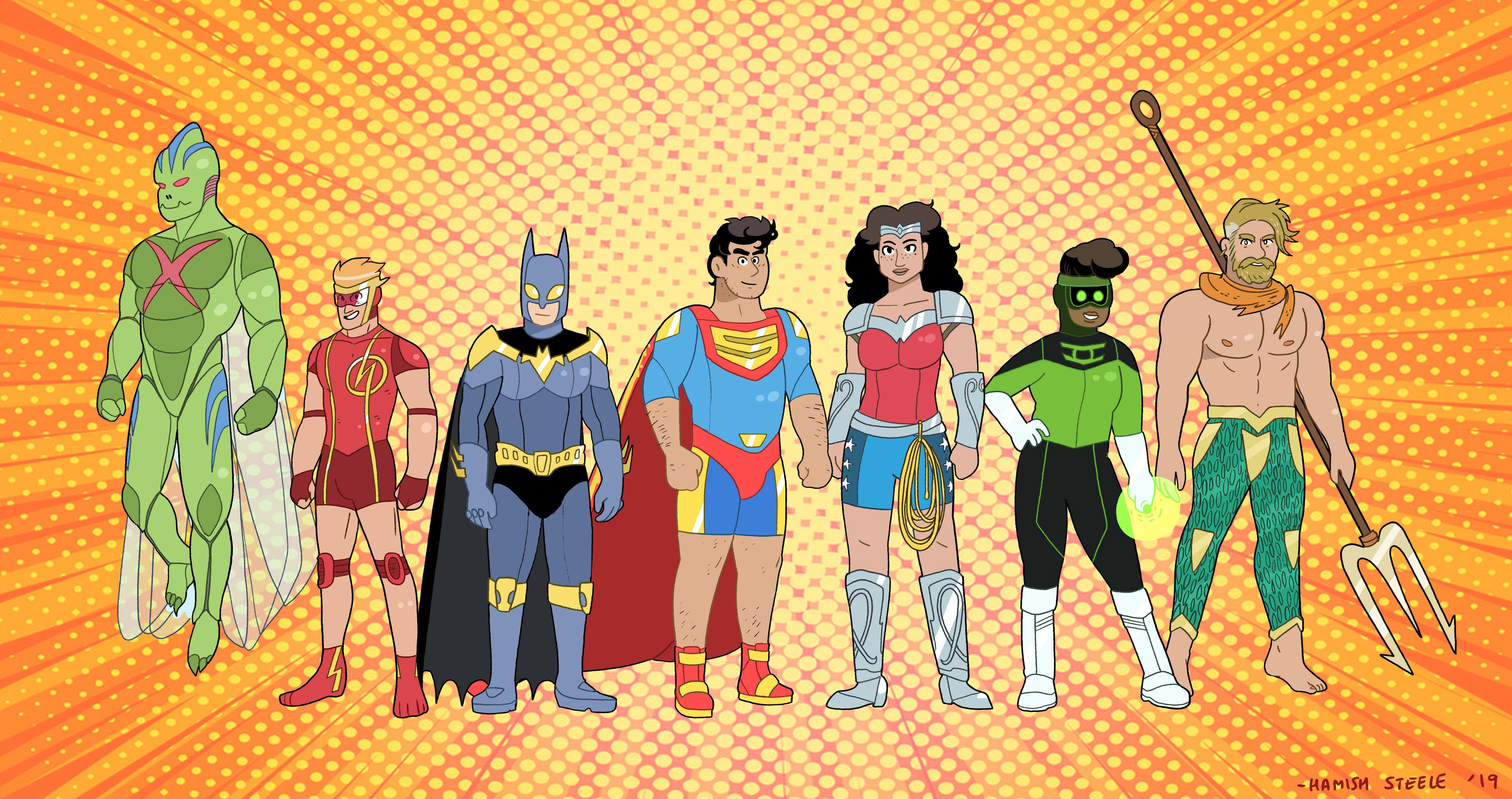 justice league redesign