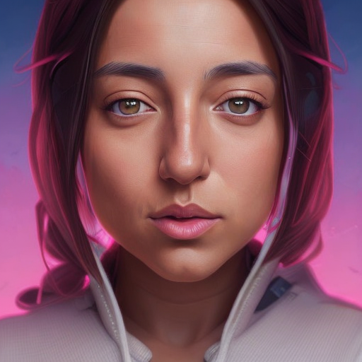 Retrato generado por IA.