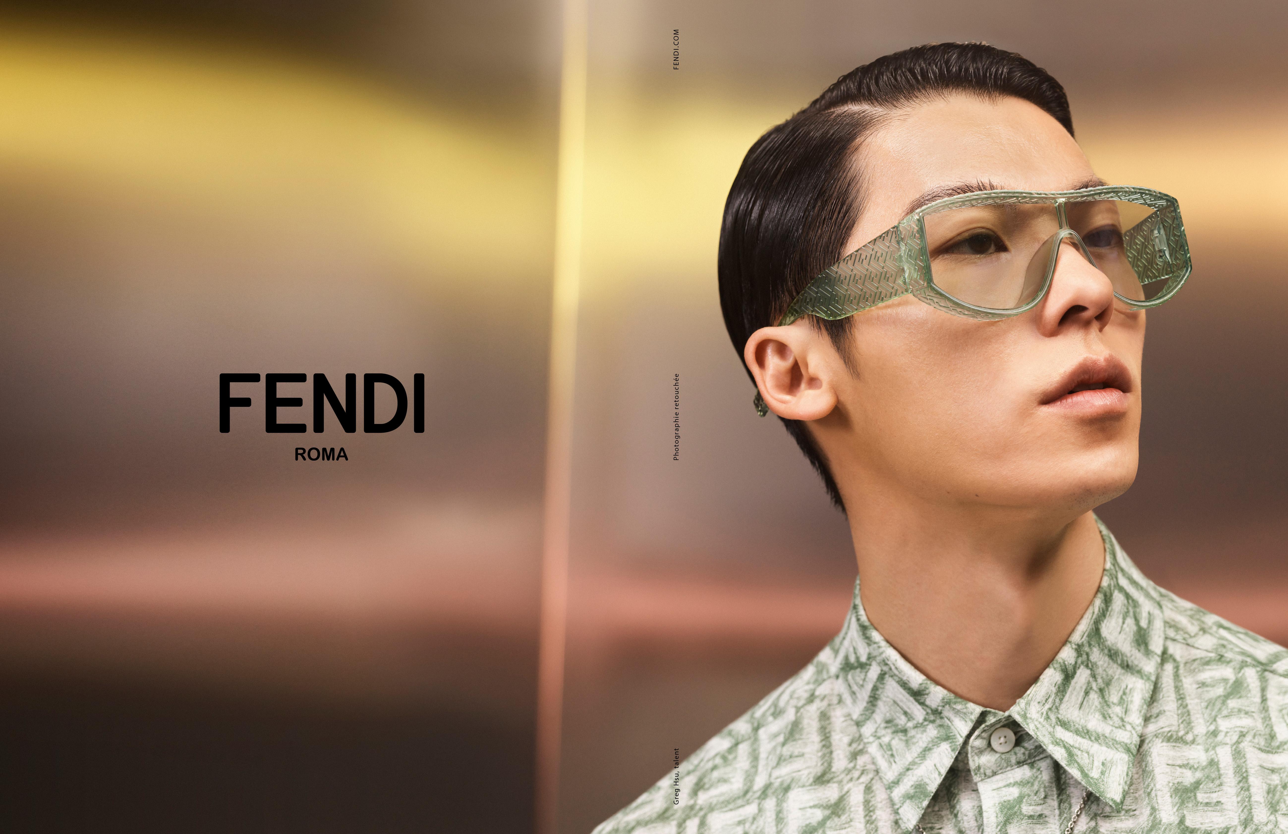 Fendi Eyewear SS24 Campaign www.ganio