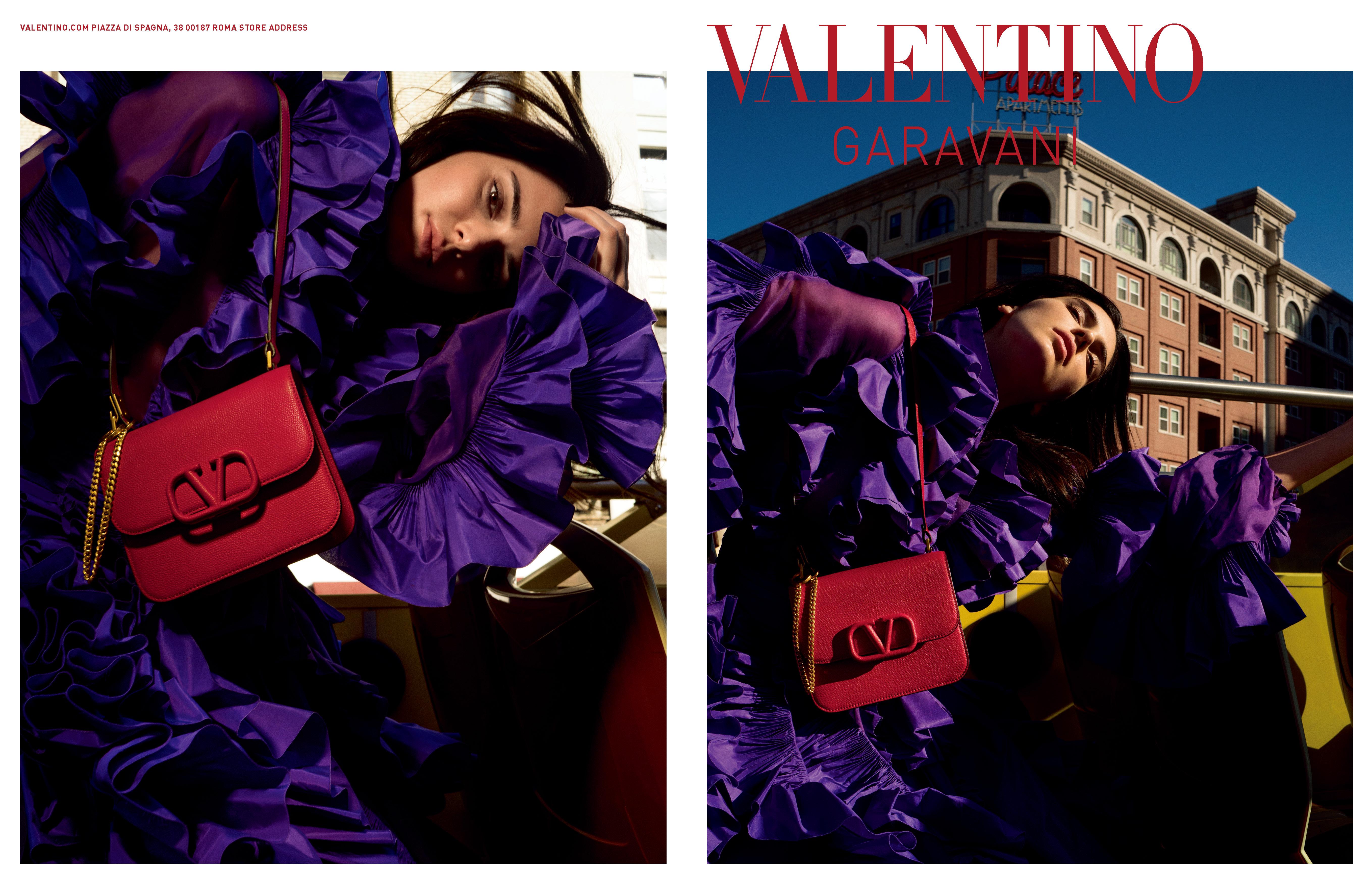 Kendall Jenner shows off the new Valentino VSLING bag - Duty Free Hunter