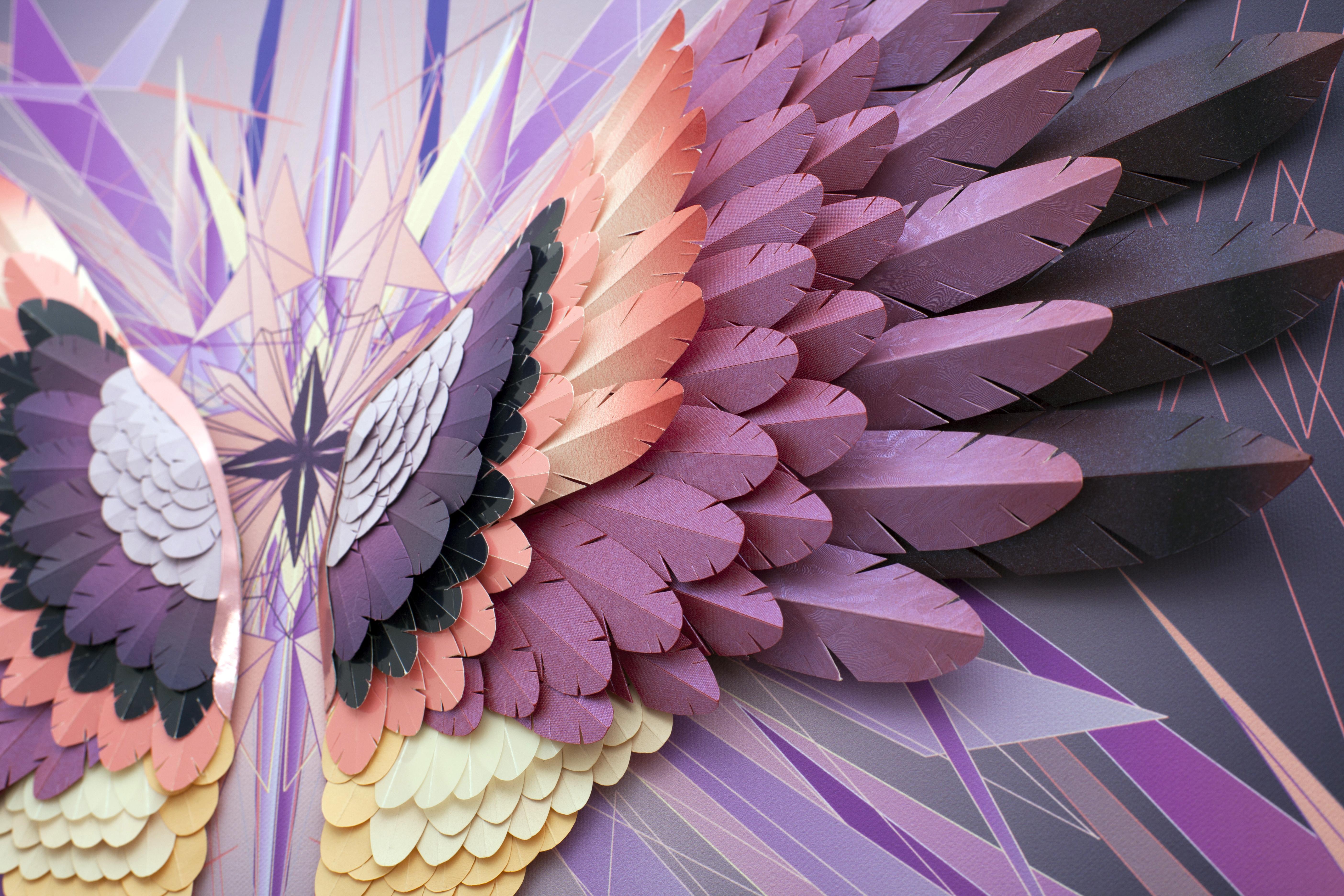 Little Wing Series Paper Artist Designer Illustrator Based In Berlin Germany