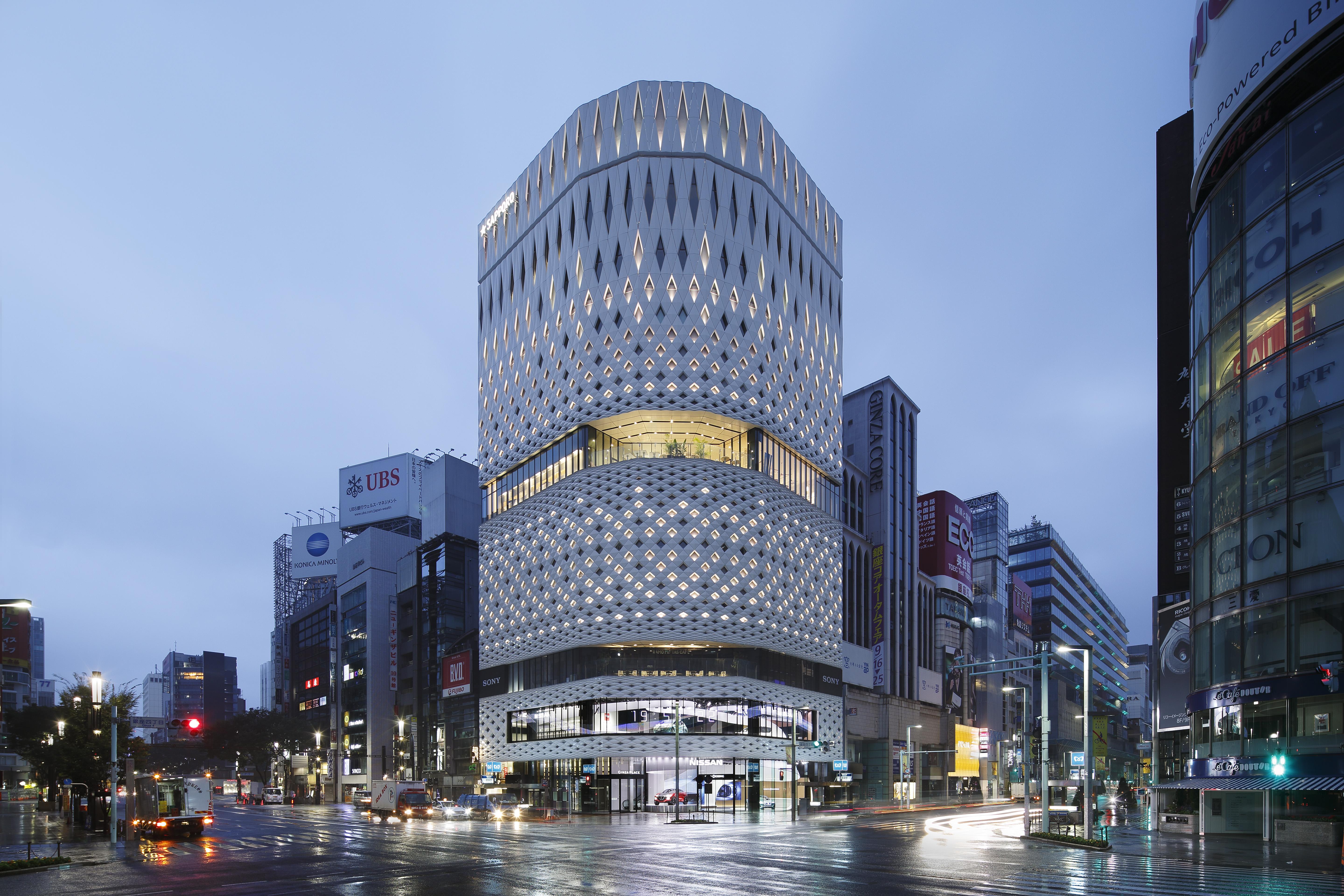 Jun Aoki and Peter Marino redesign Louis Vuitton's Ginza Namiki