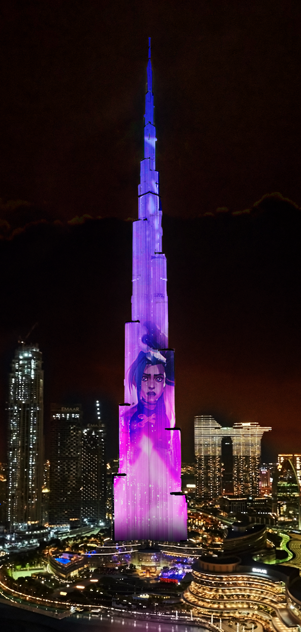 ARCANE Launch - Burj Khalifa — Anas AlHakim