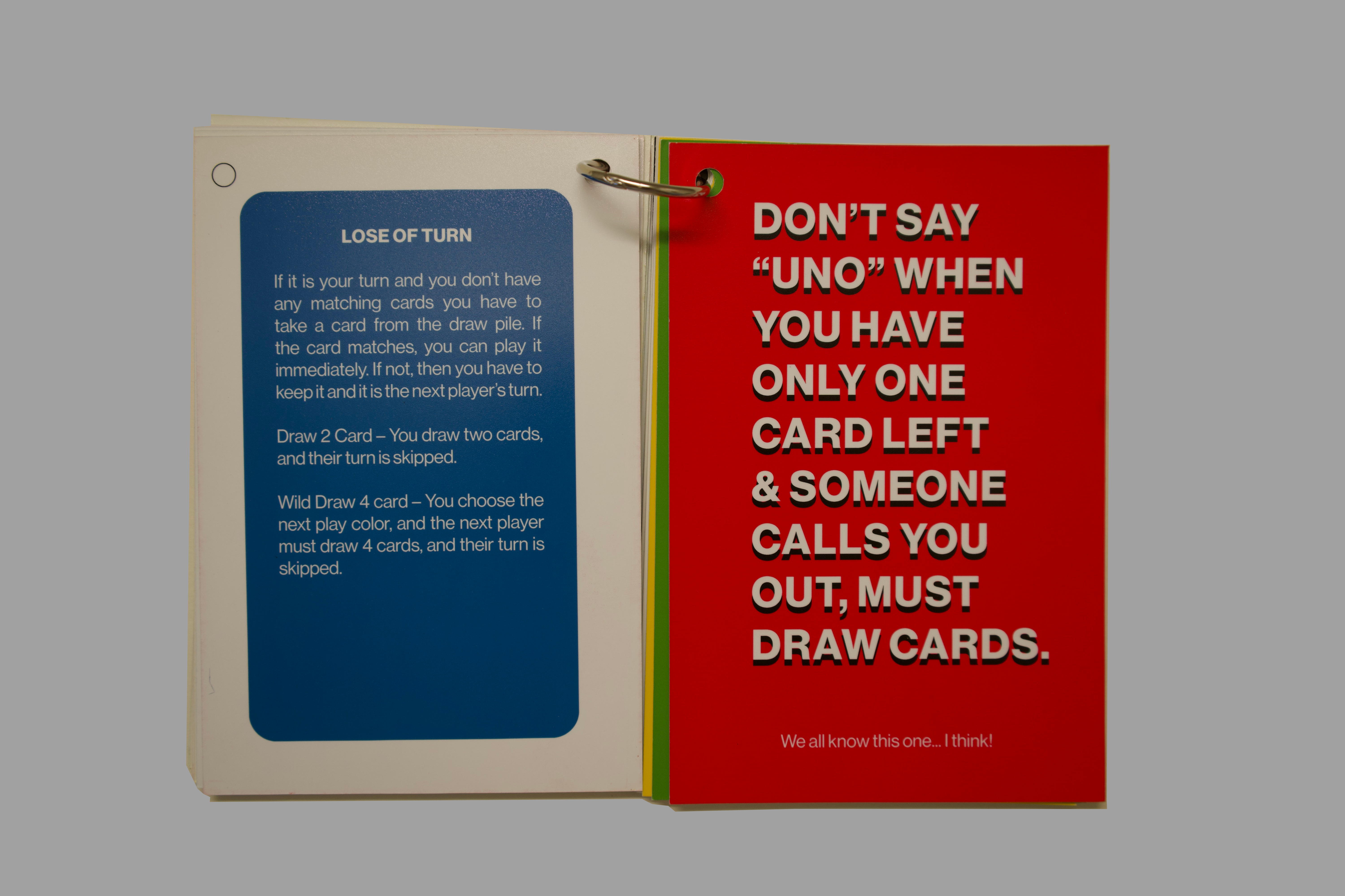 UNO Rules You Don't Have To Say 'UNO Out' On Last Card