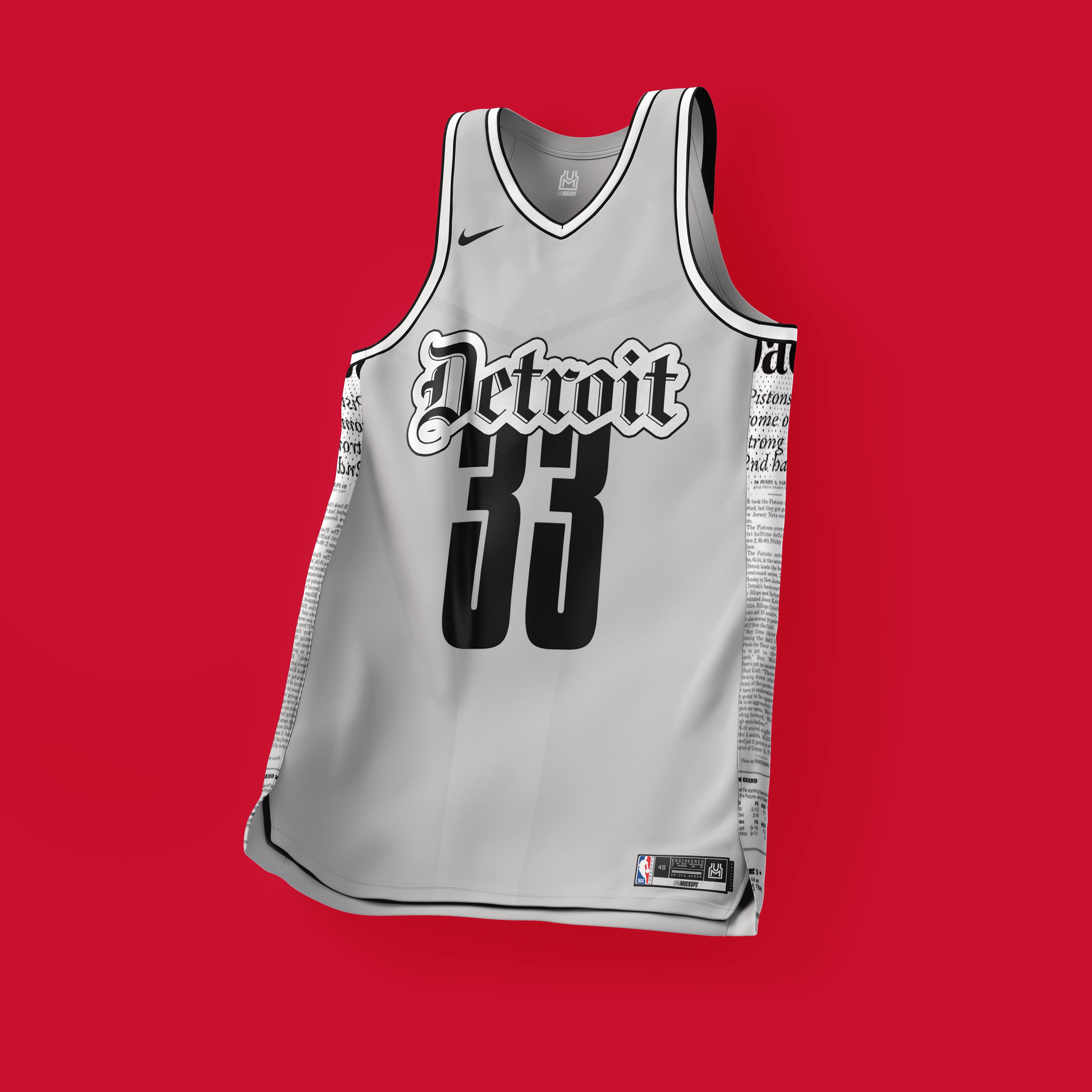 Premium AI Image  Design a new alternate jersey for the NBA