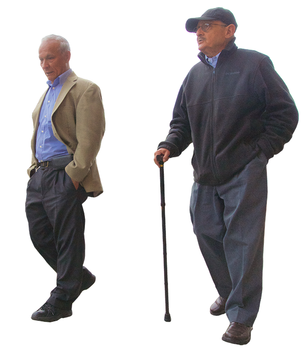 020 — Elderly Entourage