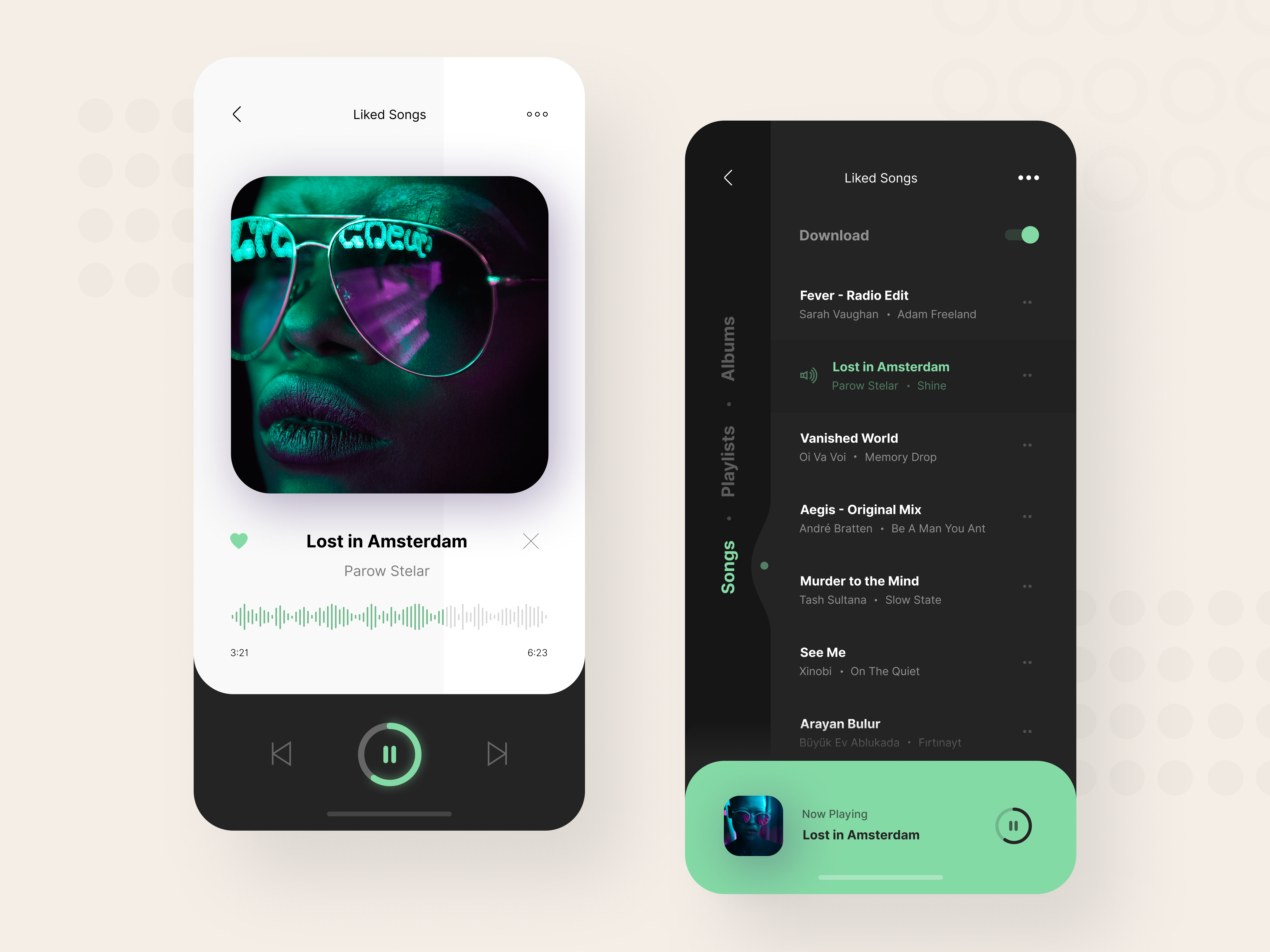 Music Player App Araz Murat Ak Art Director Ui Ux