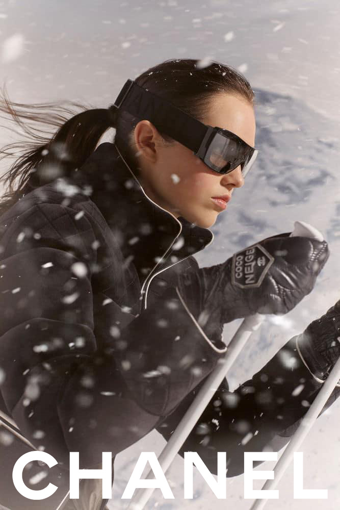Chanel, Mademoiselle Ski – Photography by Agnes Lloyd-Platt - Crockett  Productions