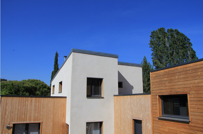 Fausses Jumelles — Maisons Bioclimatiques — Md-architecte.com