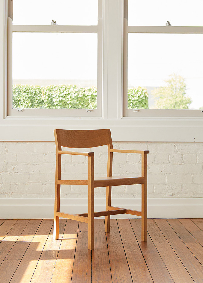 longworth oak chair