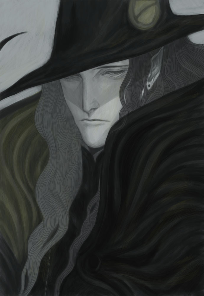 Vampire Hunter D - eileen kai hing kwan illustration