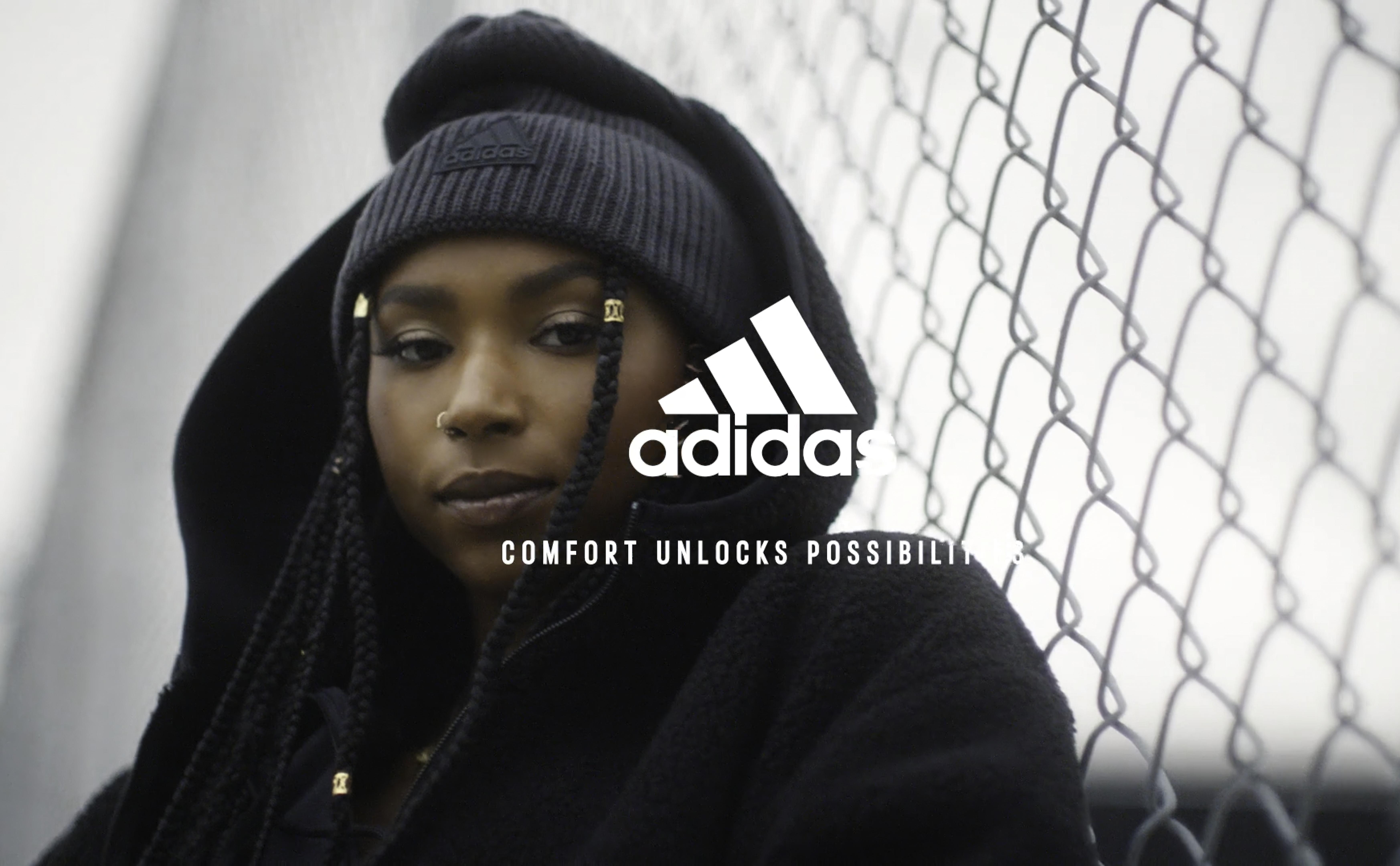 Hoyeon Jung in adidas' New Sportswear Campaign