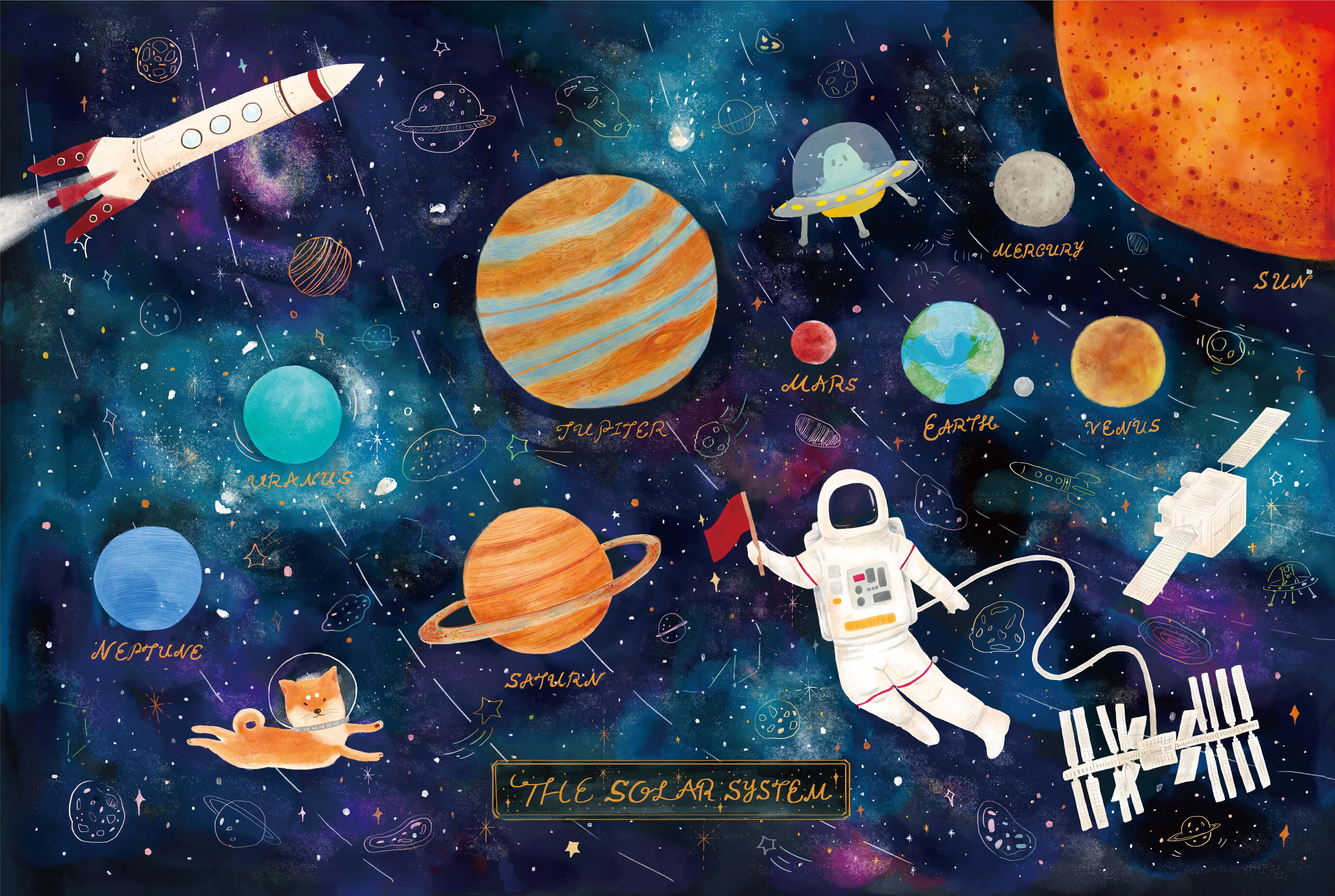 Solar System: Planets Orbiting the Sun | Free Printables for Kids