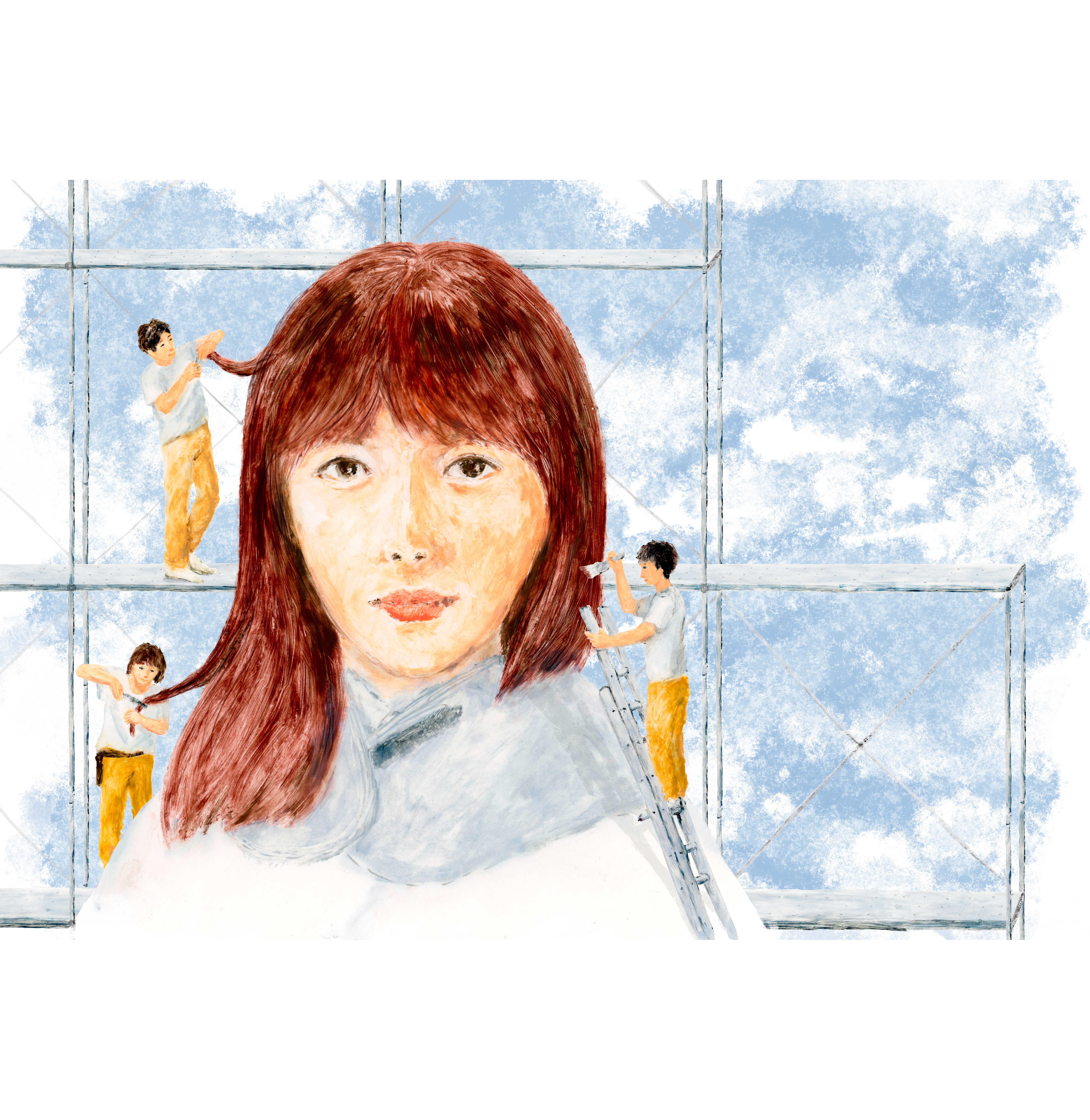 美容の経営プラン - AKIKOMAEGAWA ILLUSTRATION
