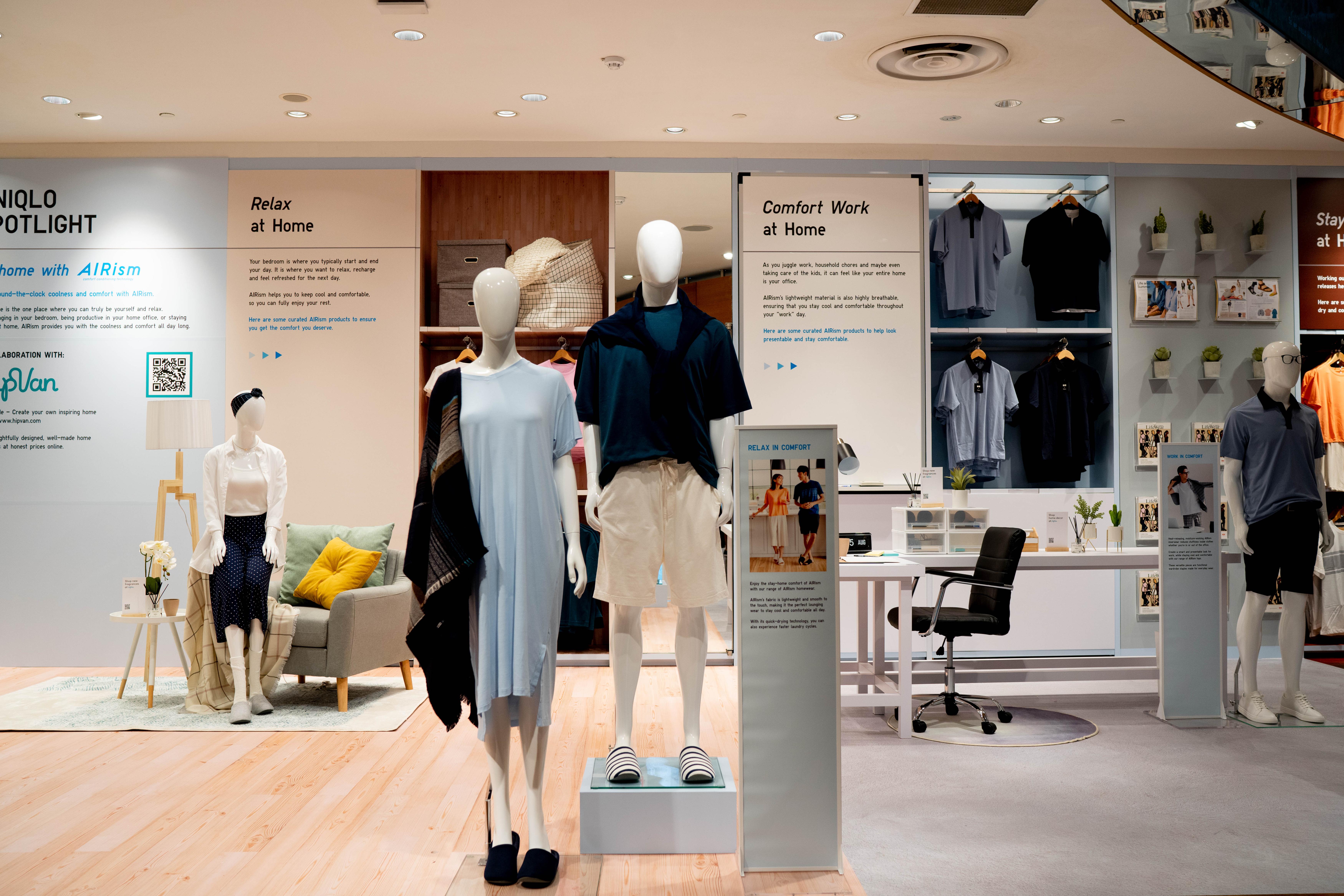 How Uniqlo AIRism technology works