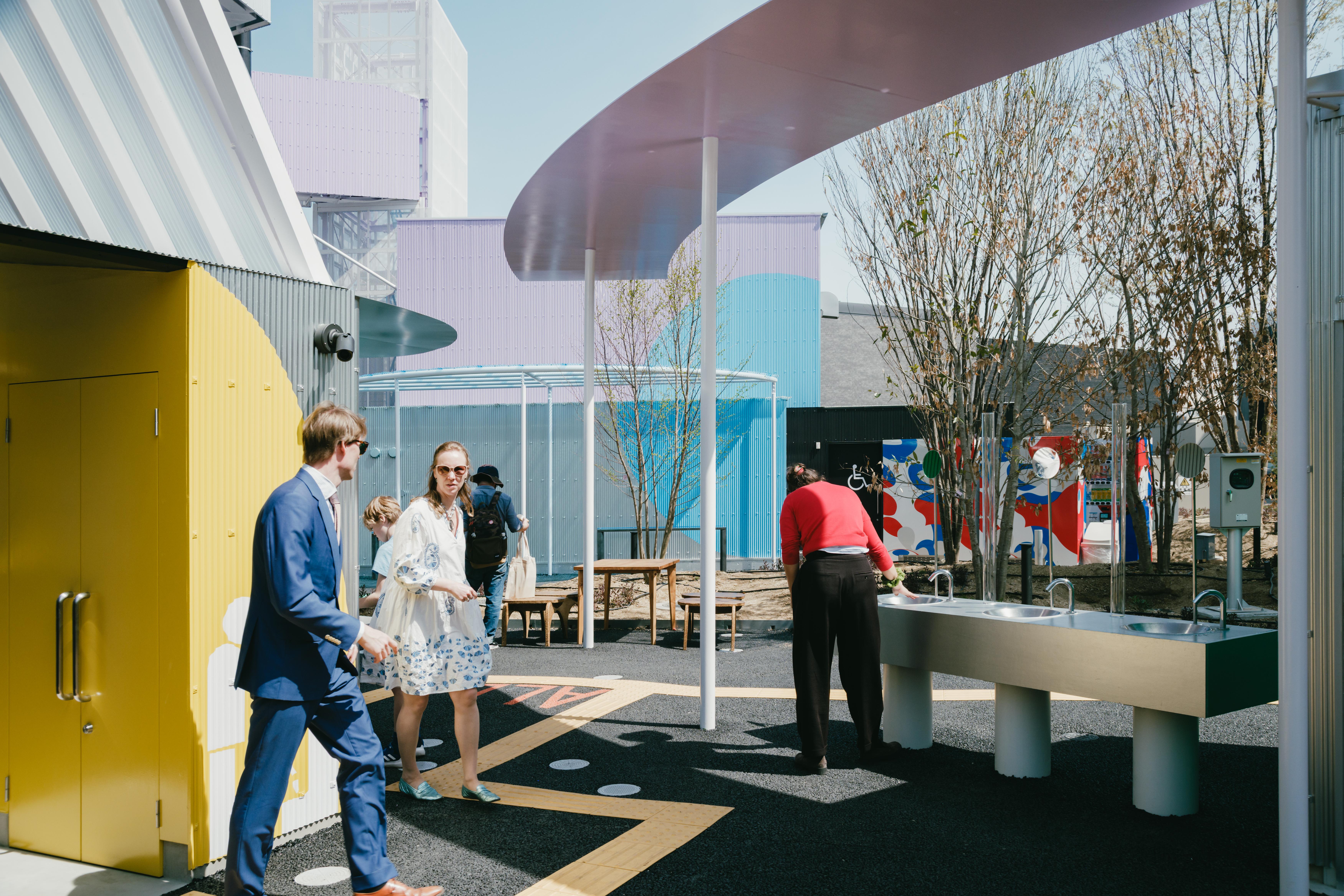 お客展示エリア 2025年日本国際博覧会 休憩所③ - suzuko yamada architects