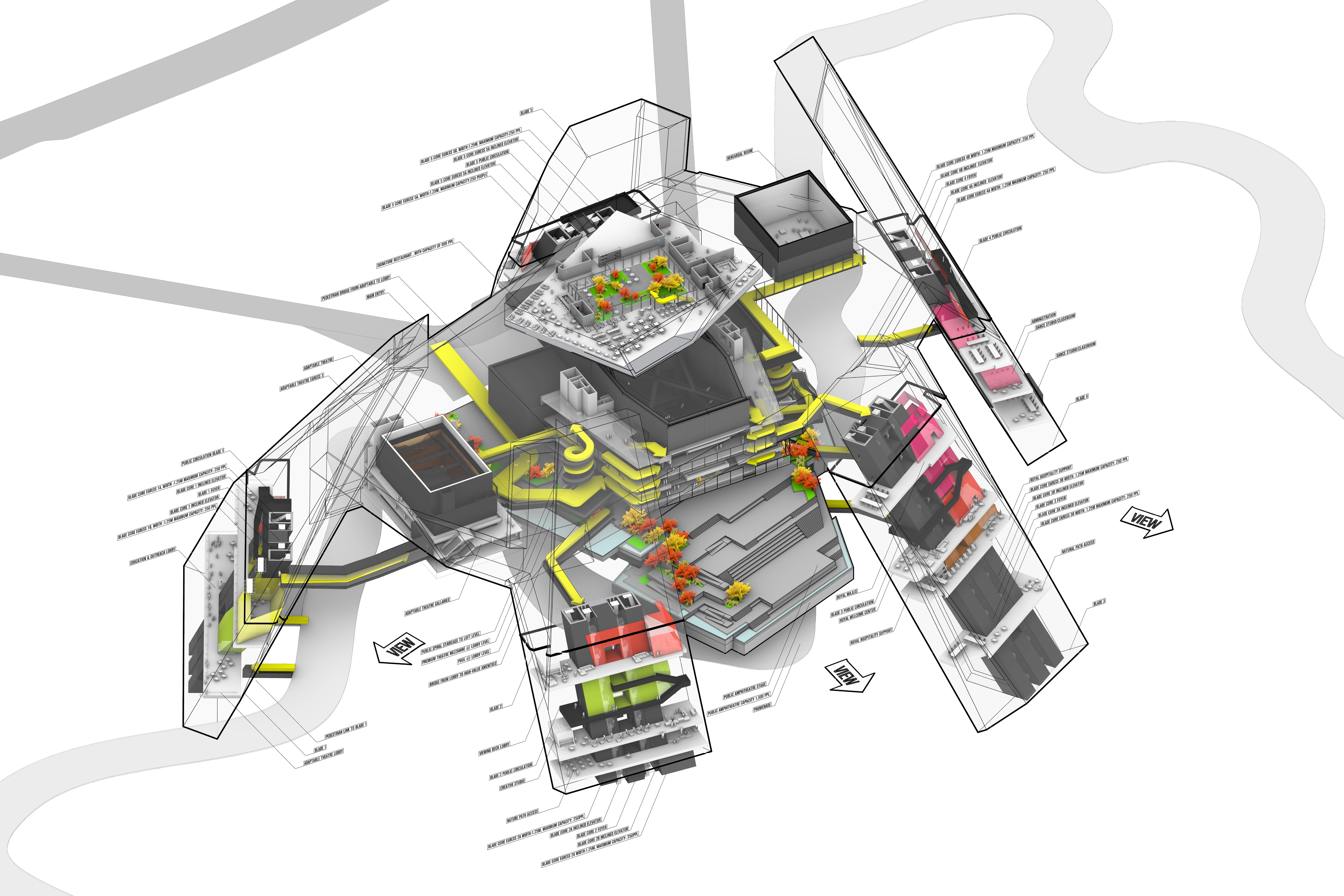 洋書／ARCHITECTURE：AN OVERVIEW OF. STUDIO + degree zero architects propose 10 tube-shaped